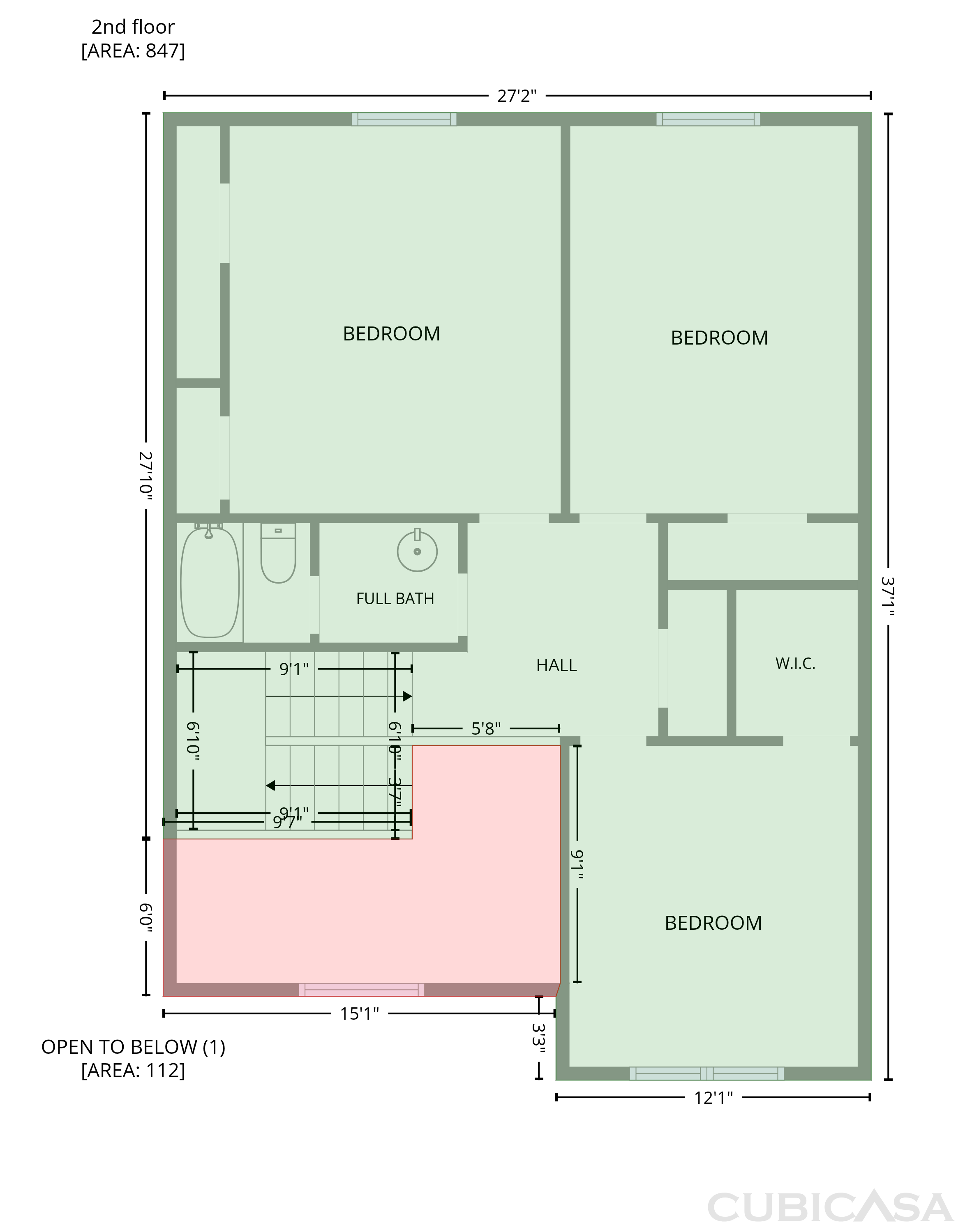 Second Floor of 19 Rivanna Dr, Anderson, SC
