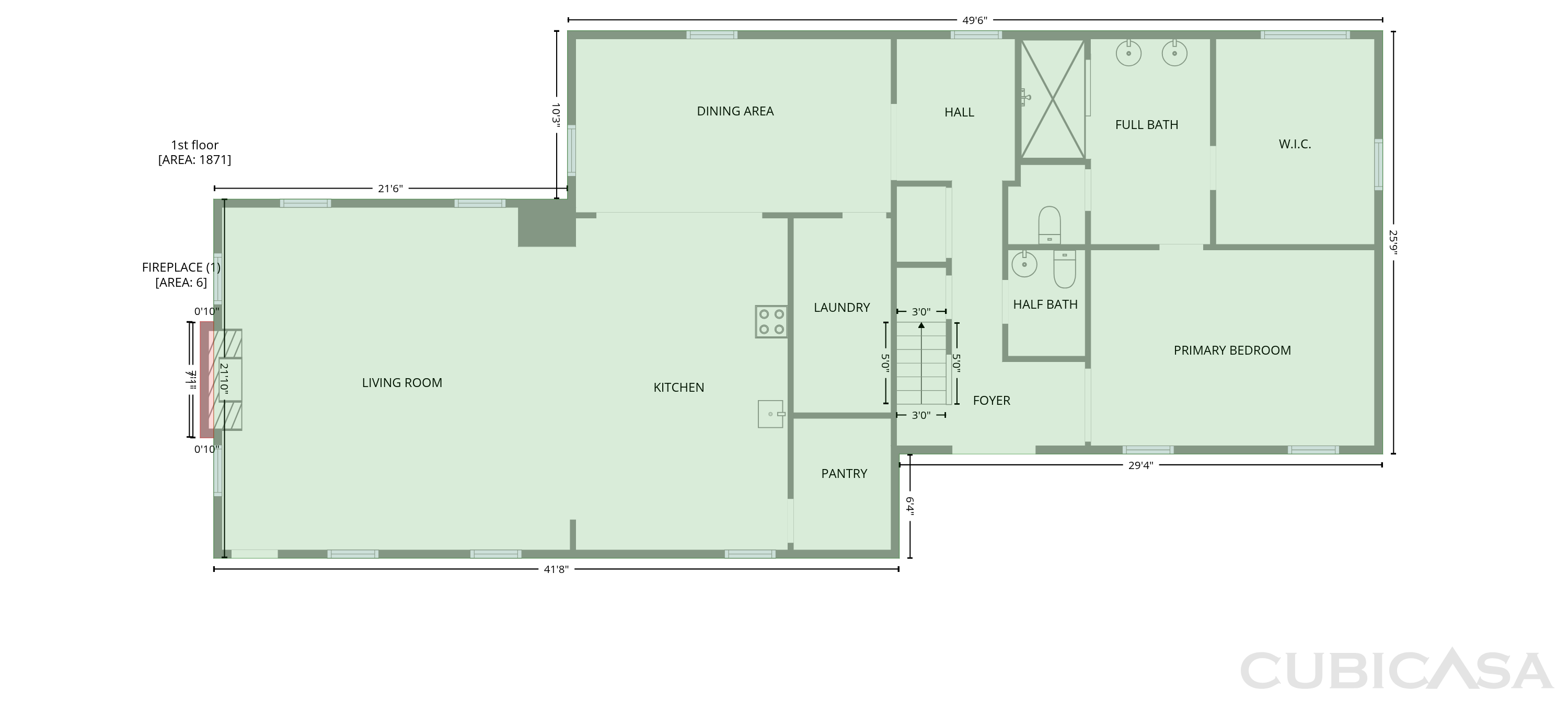 Main Floor of 15422 Geronimo Loop, San Antonio, TX