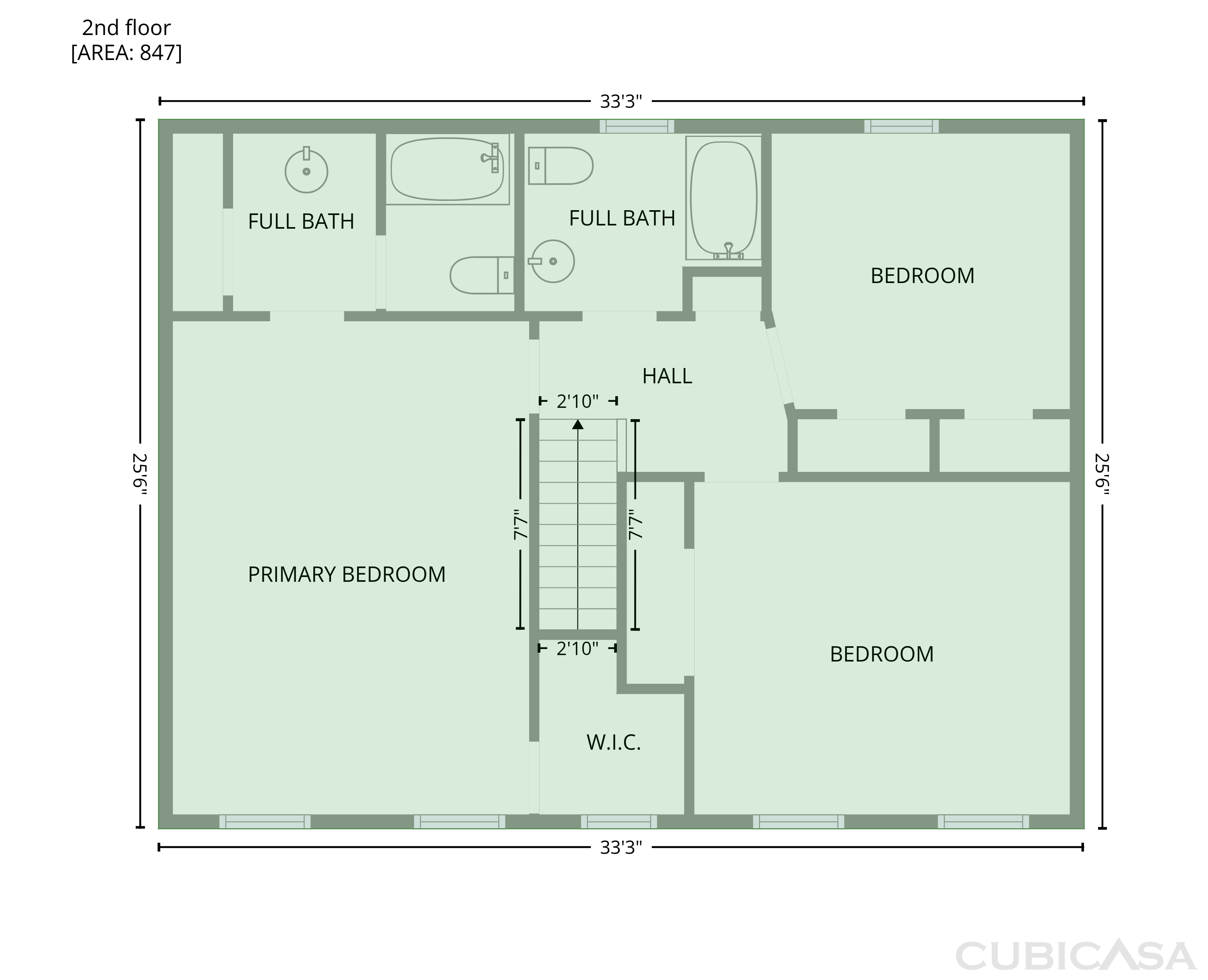 Second Floor of 3402 Chaney Ln, Clarksville, TN