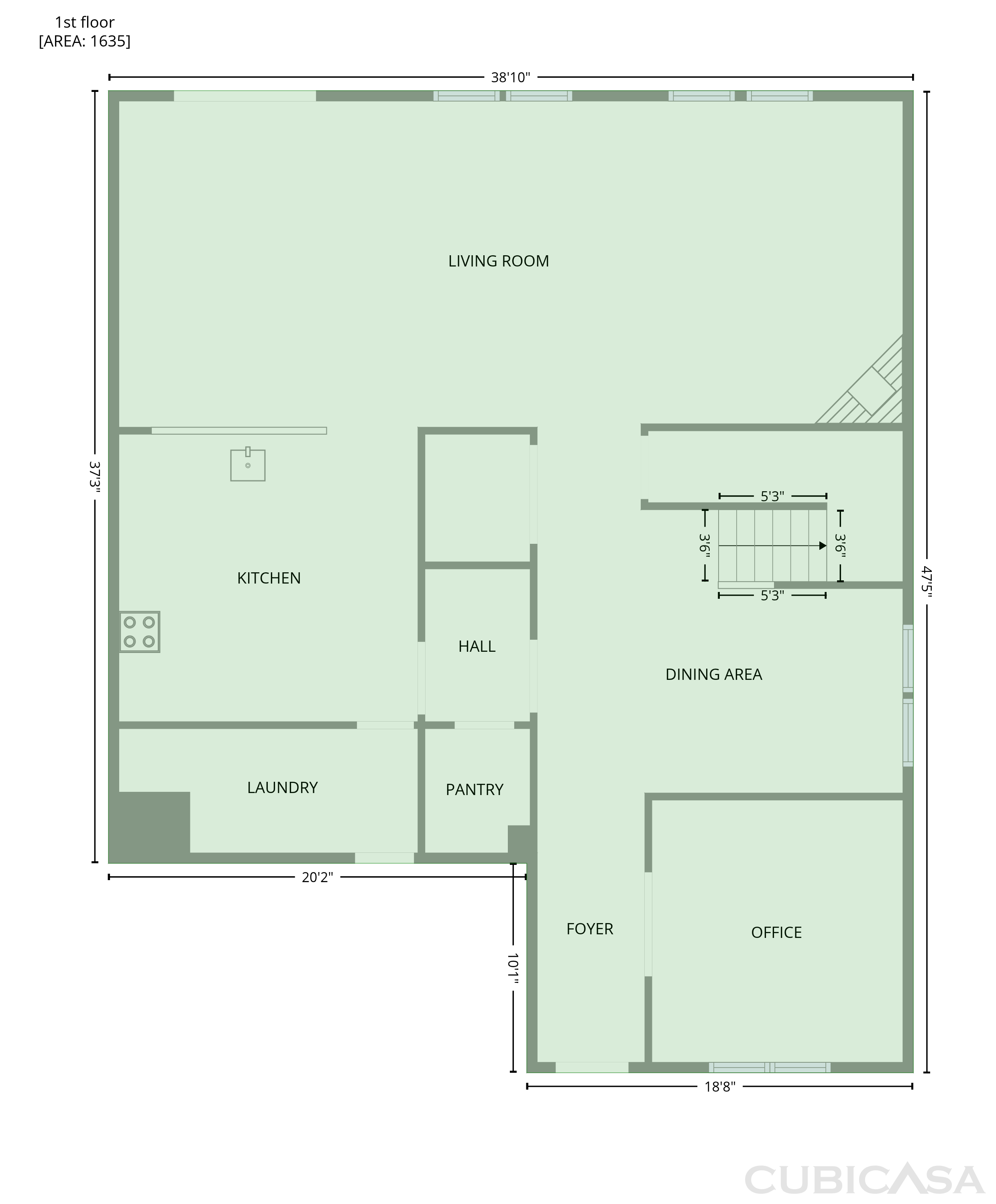 Main Floor of 21234 Cinch Run, San Antonio, TX