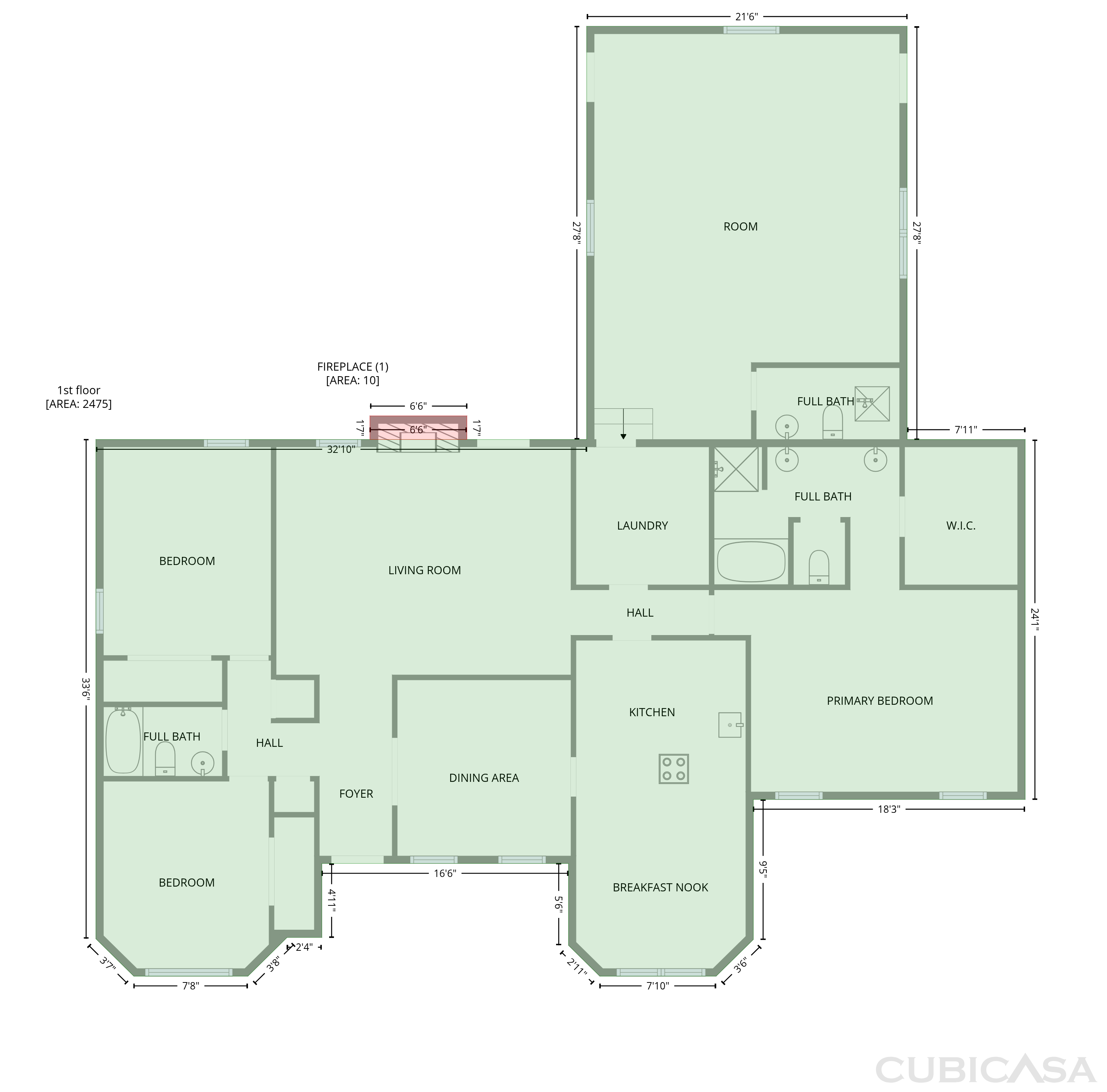 Main Floor of 8400 Chestnut Oak Ct, Harrisburg, NC