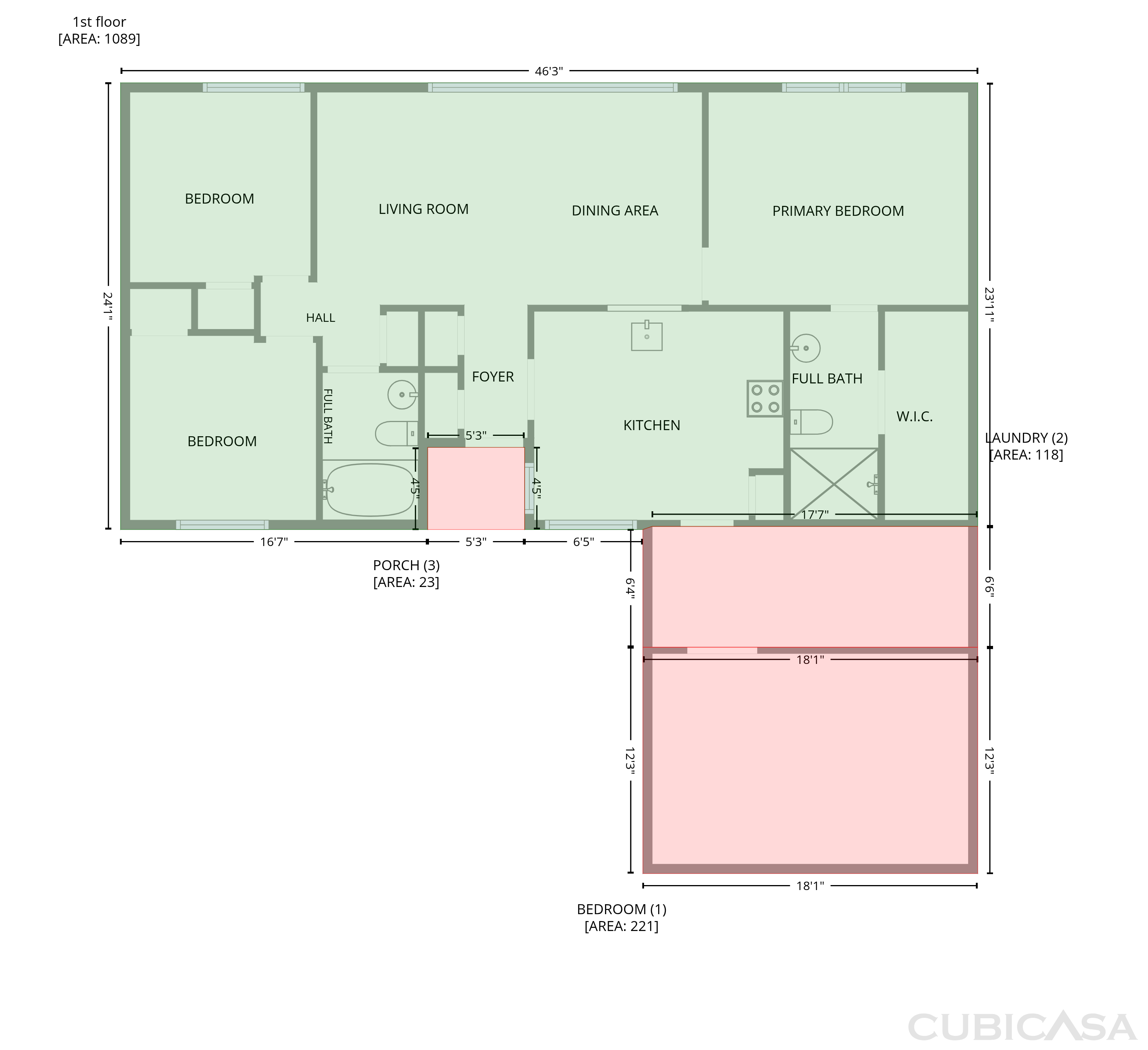 Main Floor of 13319 Caspian Ln, Clermont, FL
