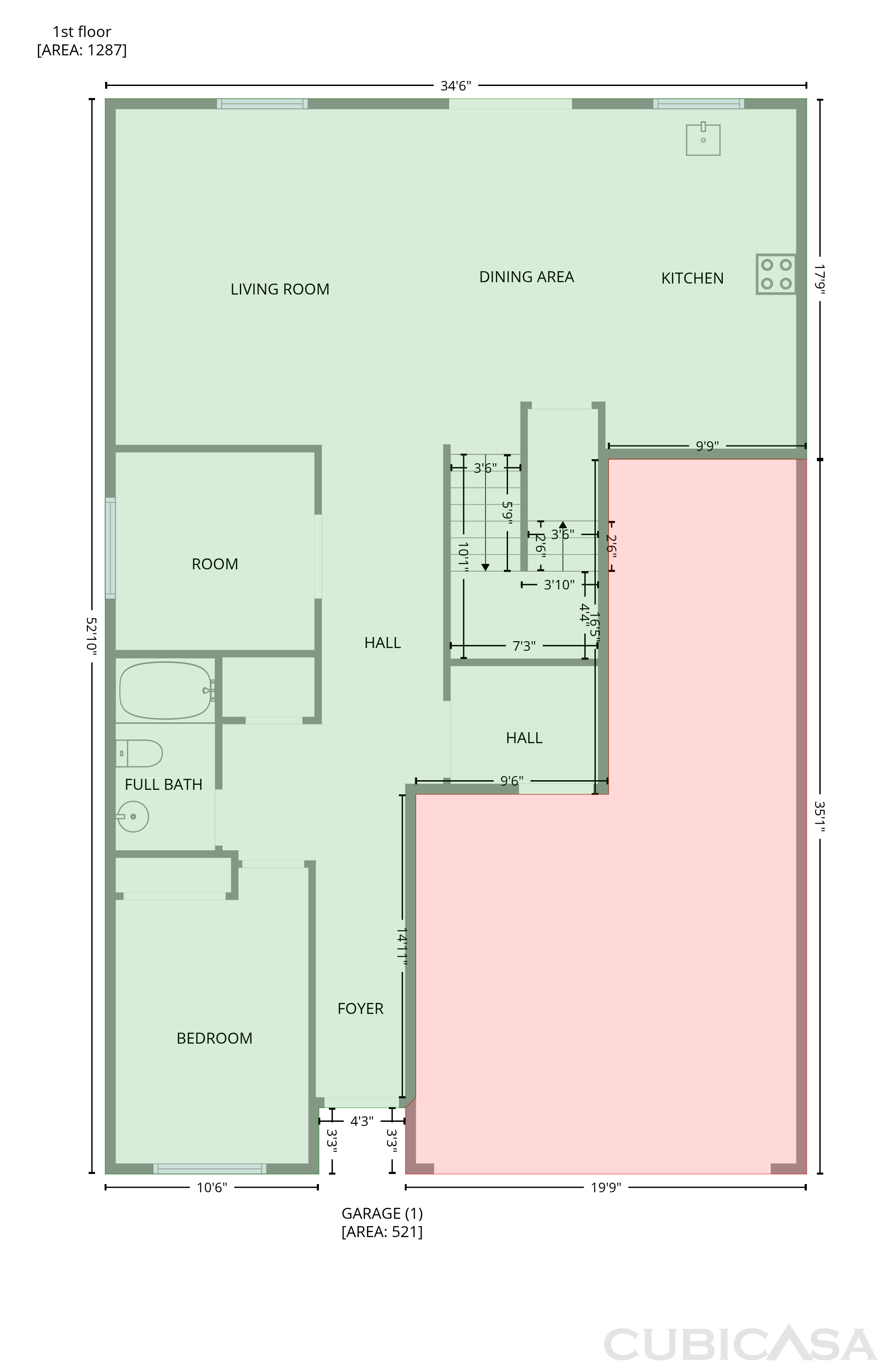 Main Floor of 18041 W Via Del Sol, Surprise, AZ