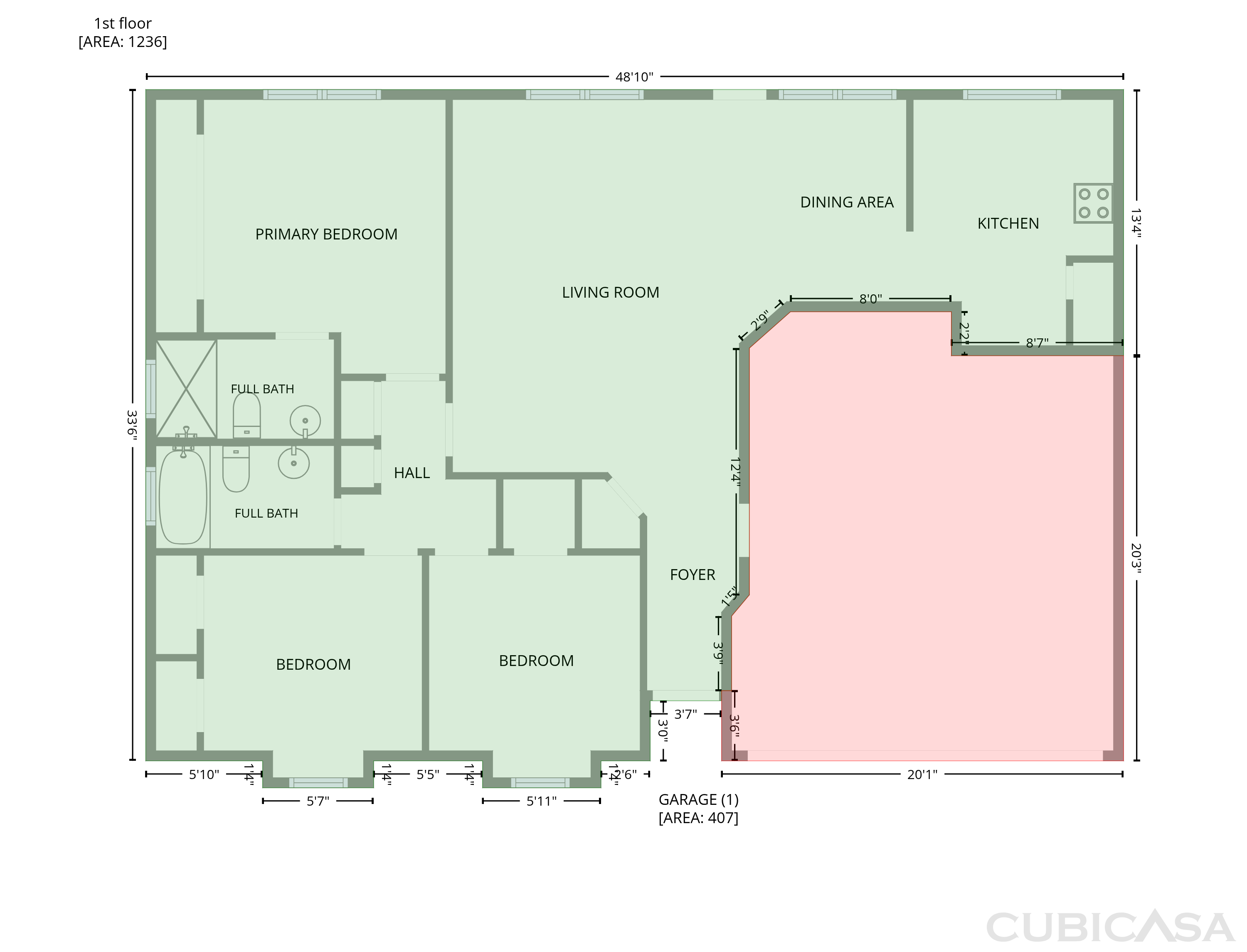 Main Floor of 505 Mount Vernon Dr, La Place, LA