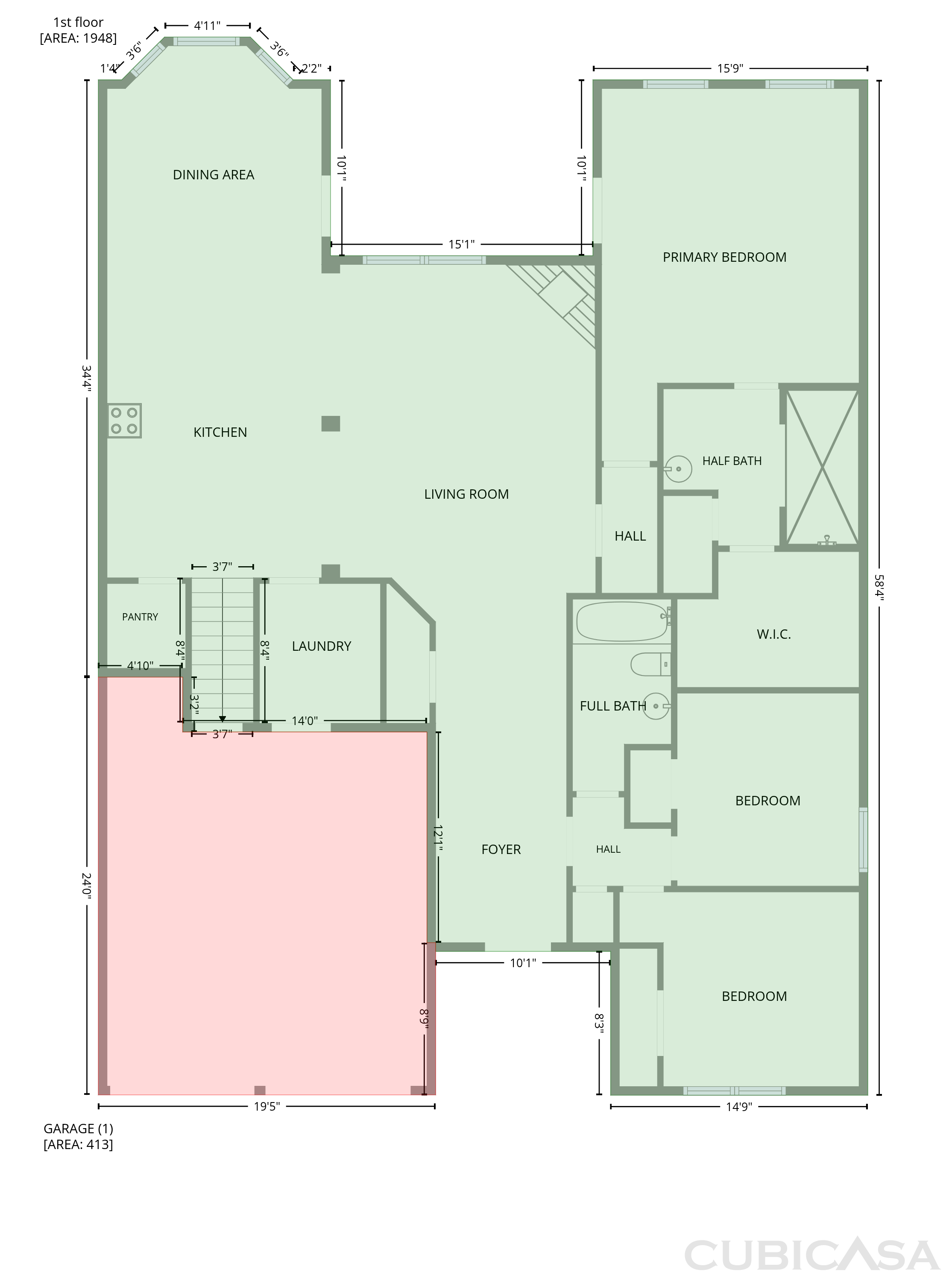 Main Floor of 115 Birchwood Ct, Loganville, GA