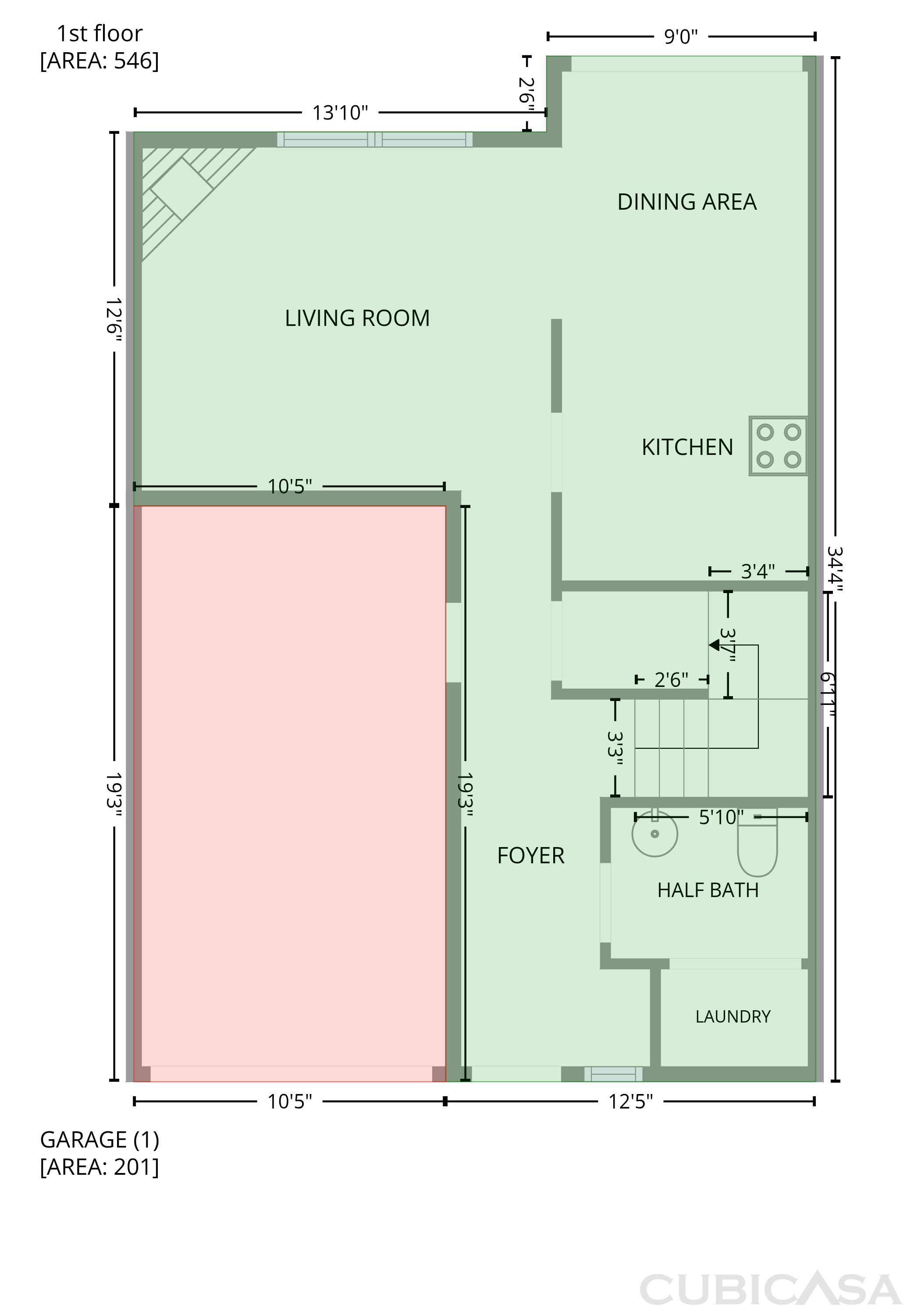 Main Floor of 546 NE Knott St, Portland, OR