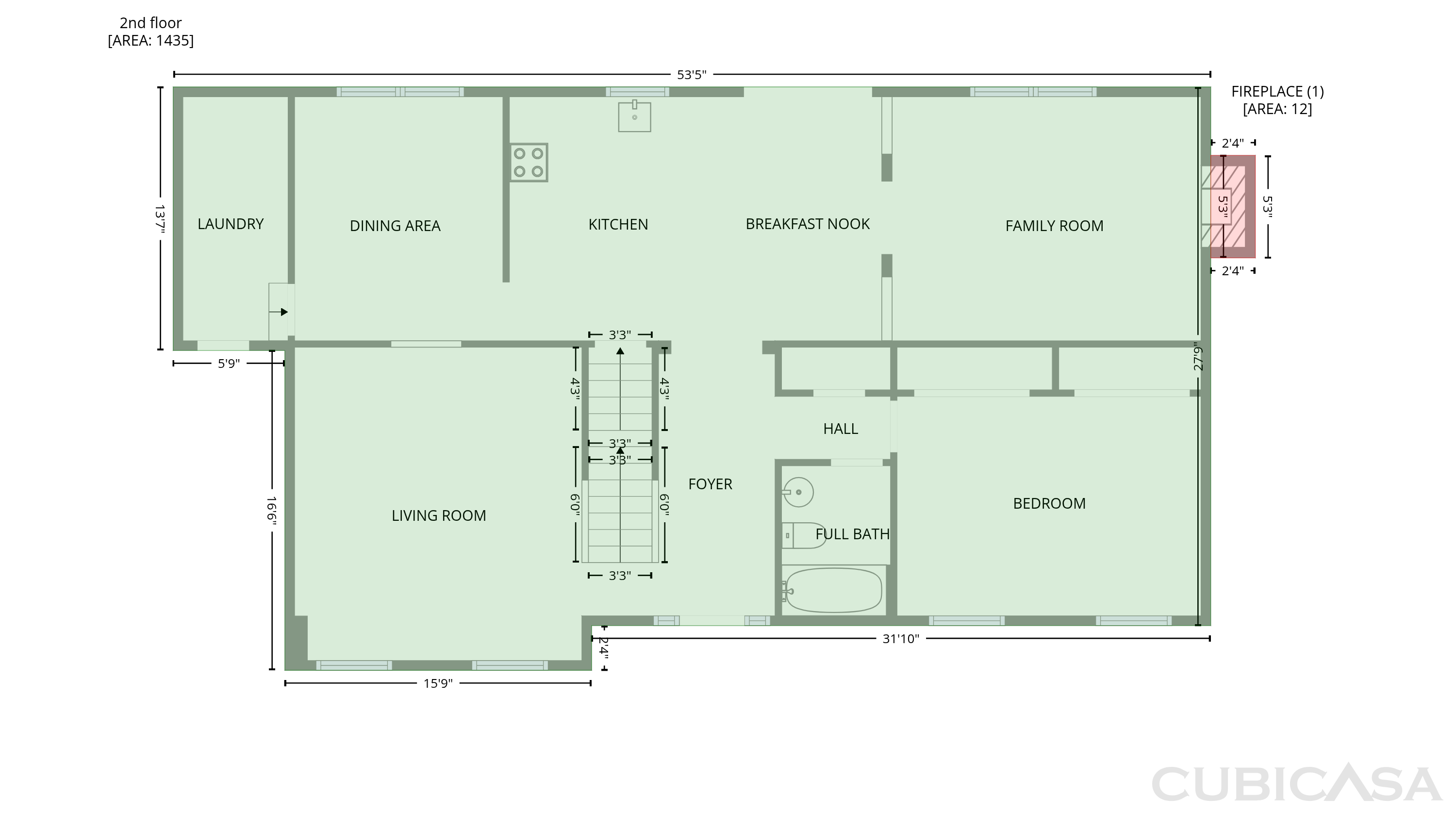Second Floor of 814 Clearview Dr, Long Pond, PA