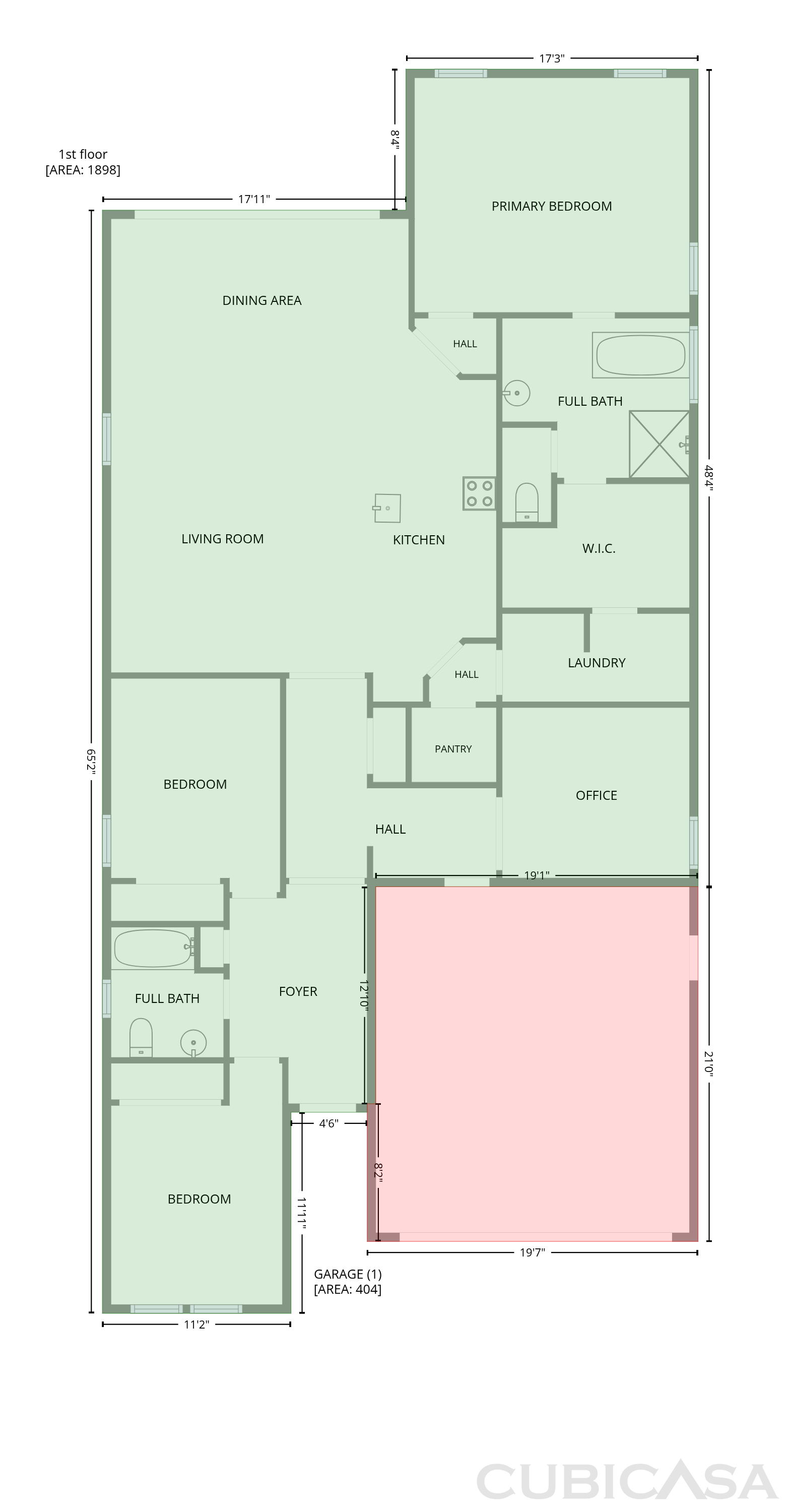 Main Floor of 2518 E Fawn Dr, Phoenix, AZ