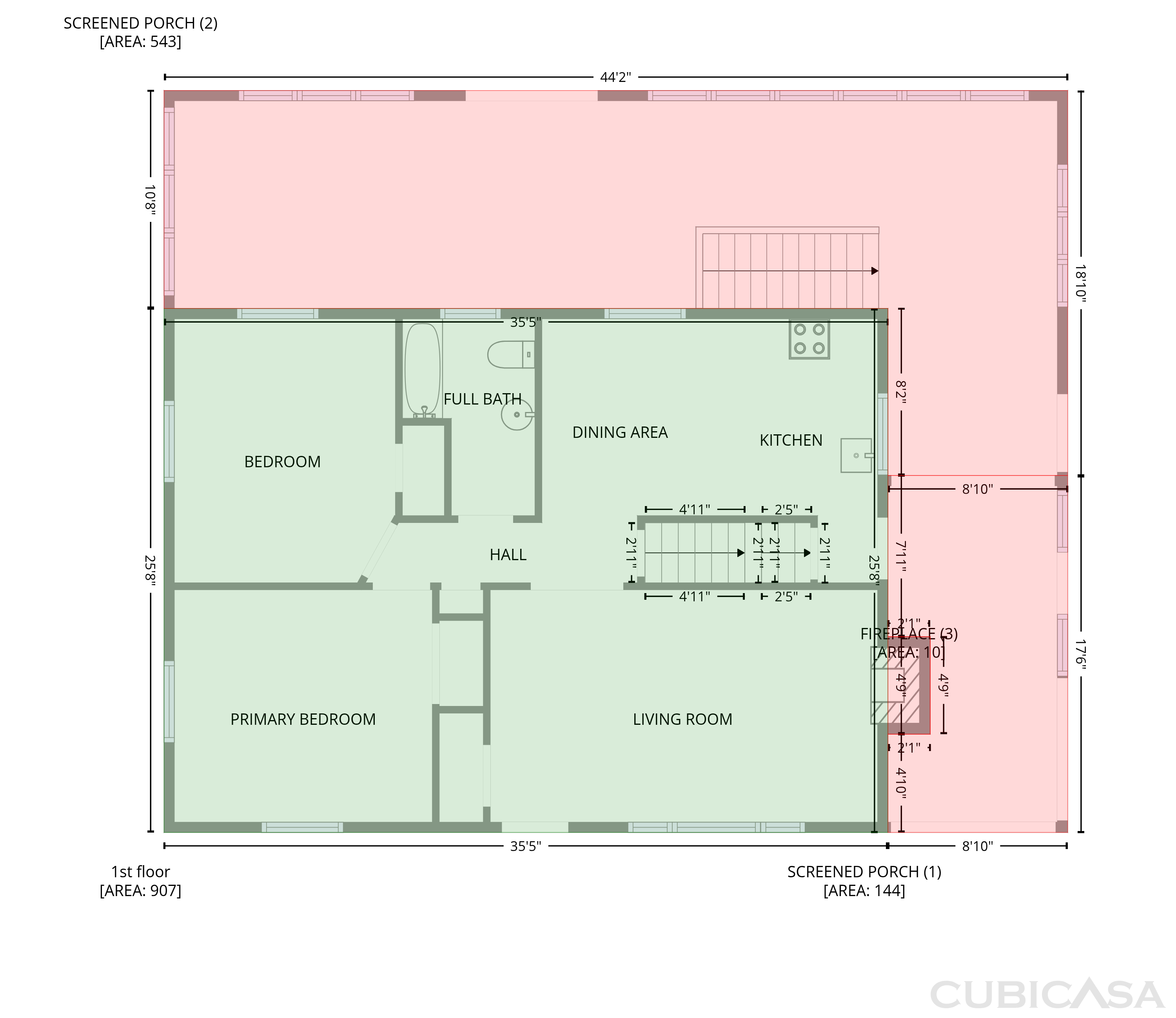 Second Floor of 38 S Marshall St, Front Royal, VA