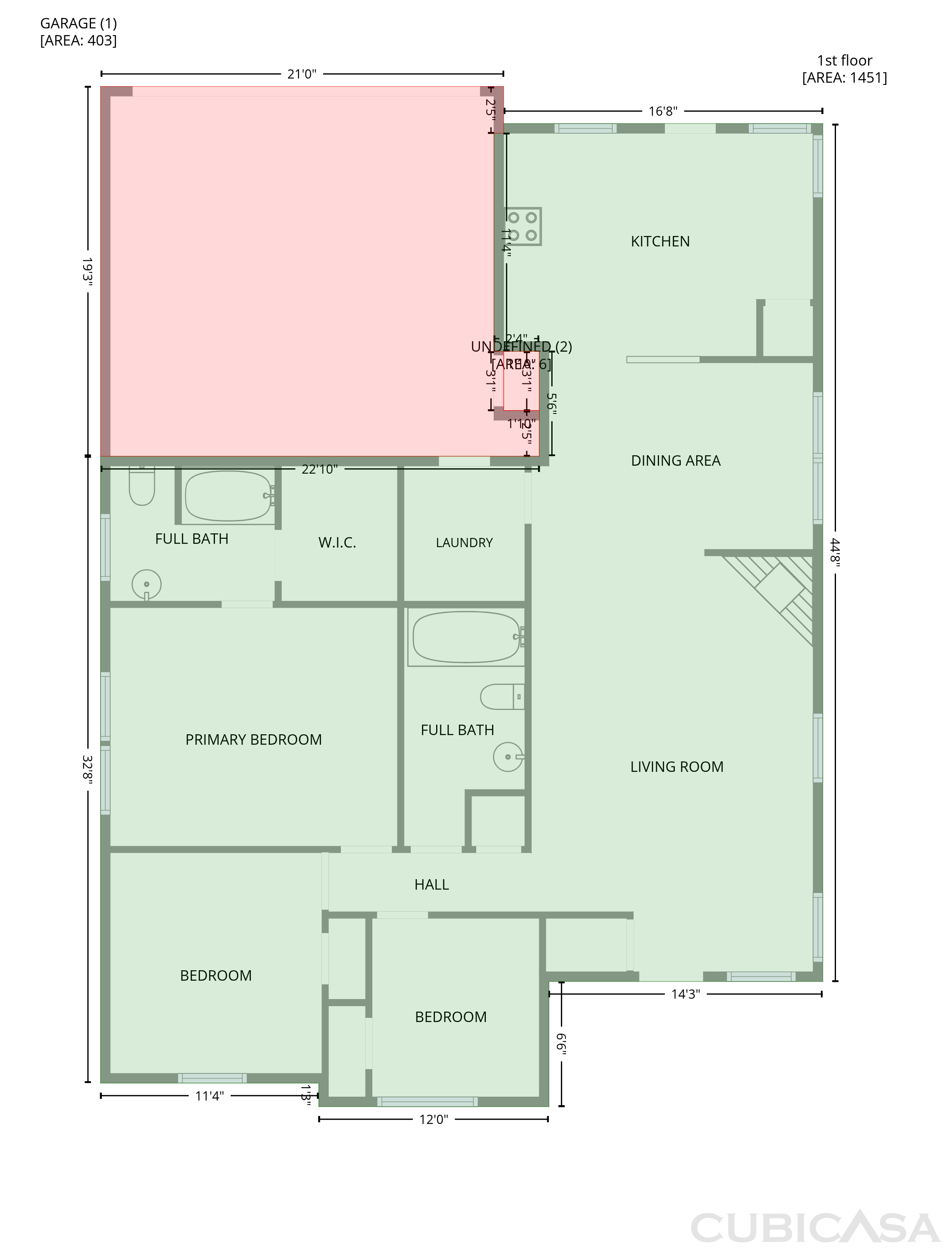 Main Floor of 1406 Di Orio Dr, Lewisville, TX
