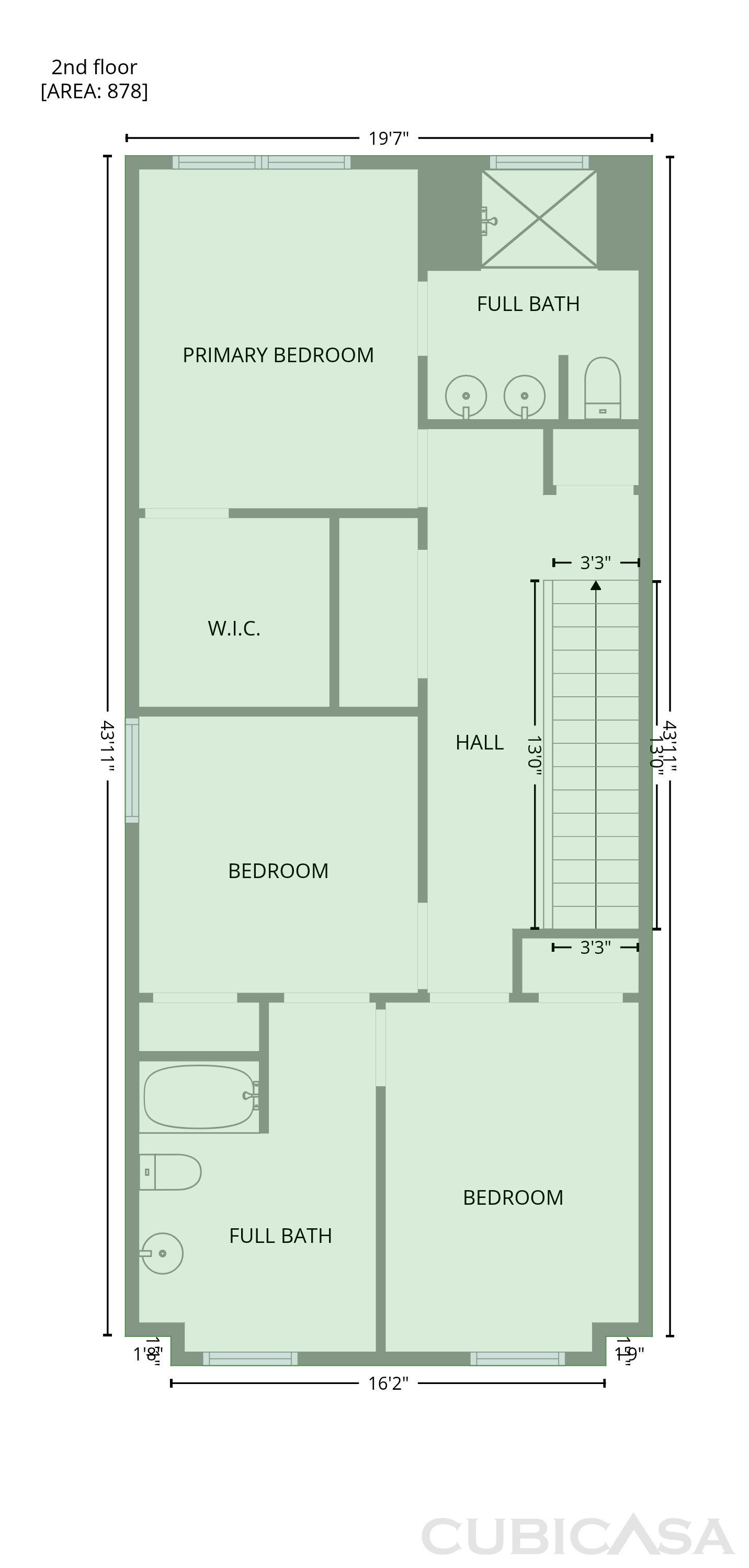 Third Floor of 505 Ruths Dr, Woodstock, GA
