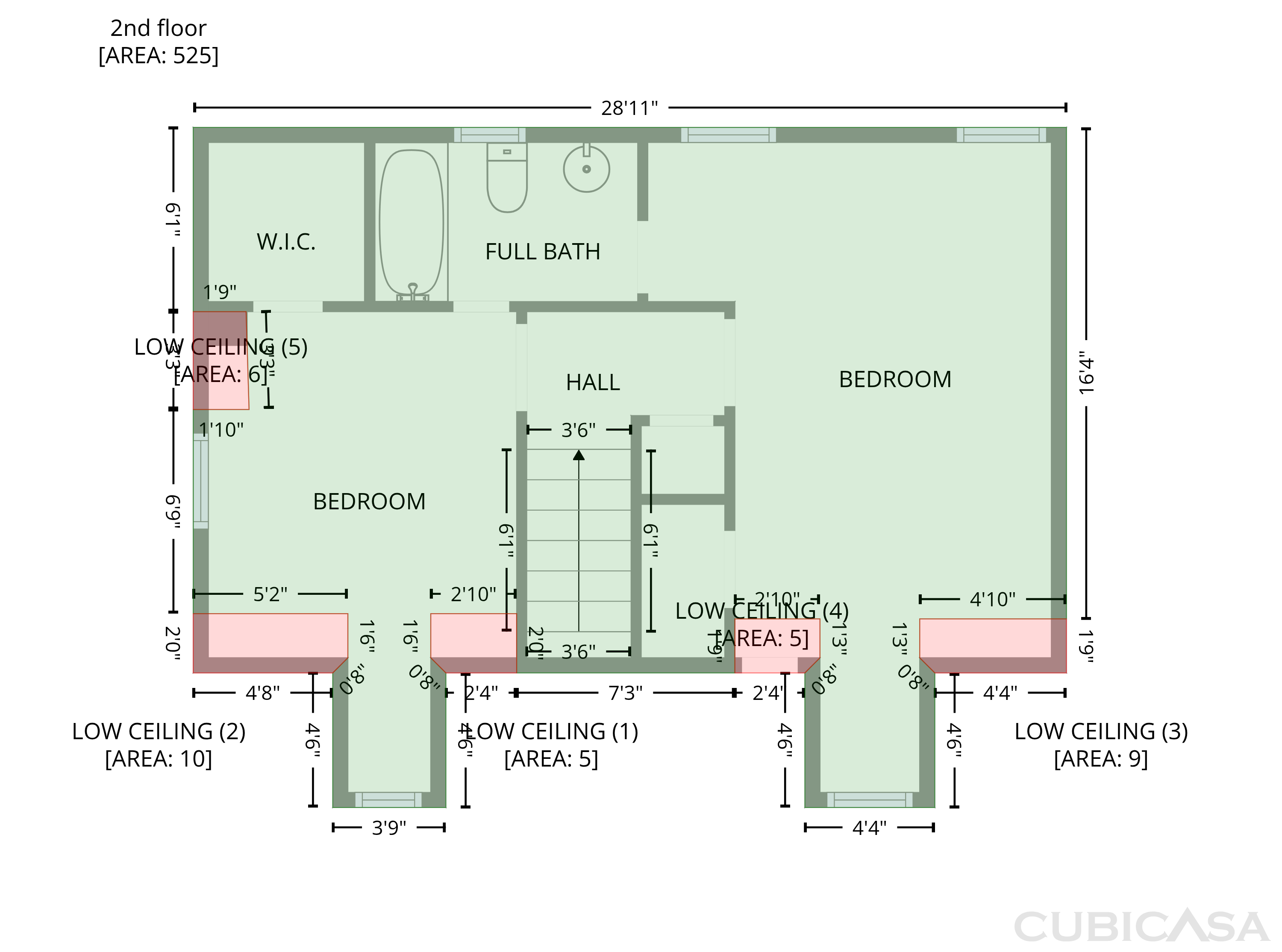 Second Floor of 104 Belair Ln, Stockbridge, GA