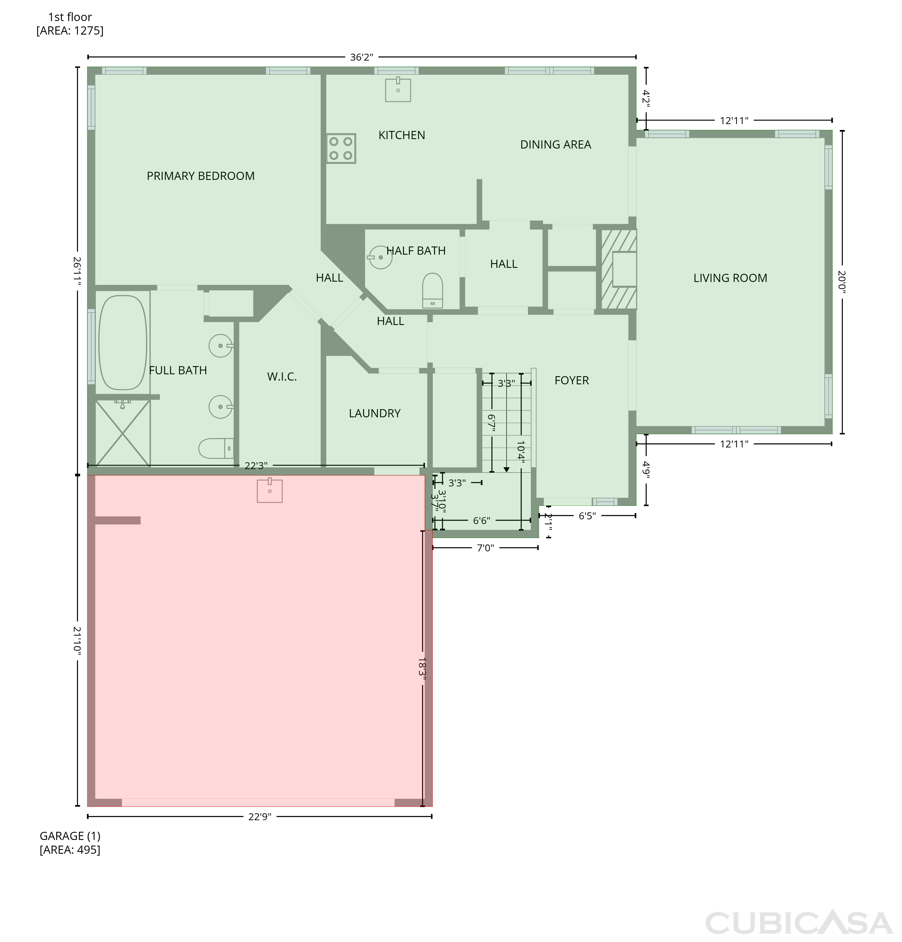 Main Floor of 2983 Boulder Walk Ct SE, Atlanta, GA