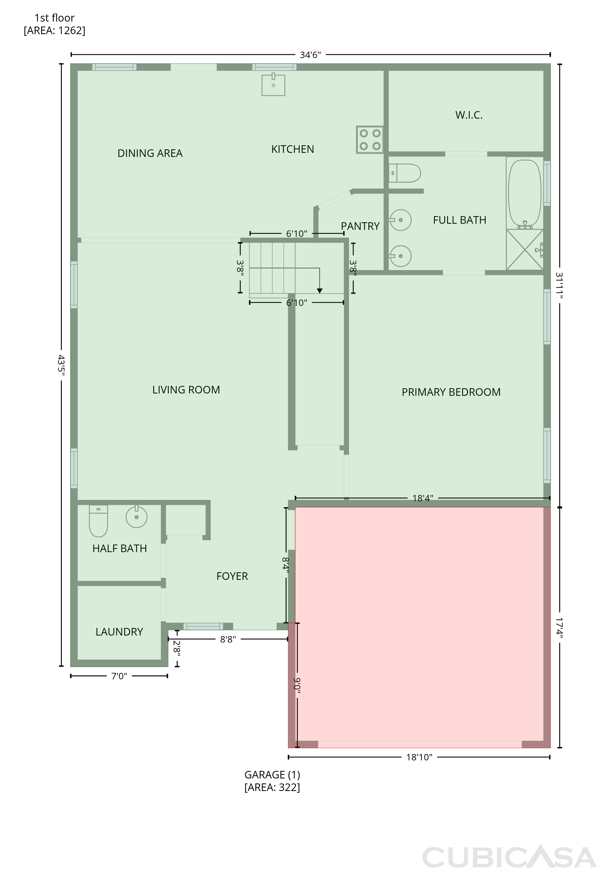 Main Floor of 3133 Muntjac, Schertz, TX