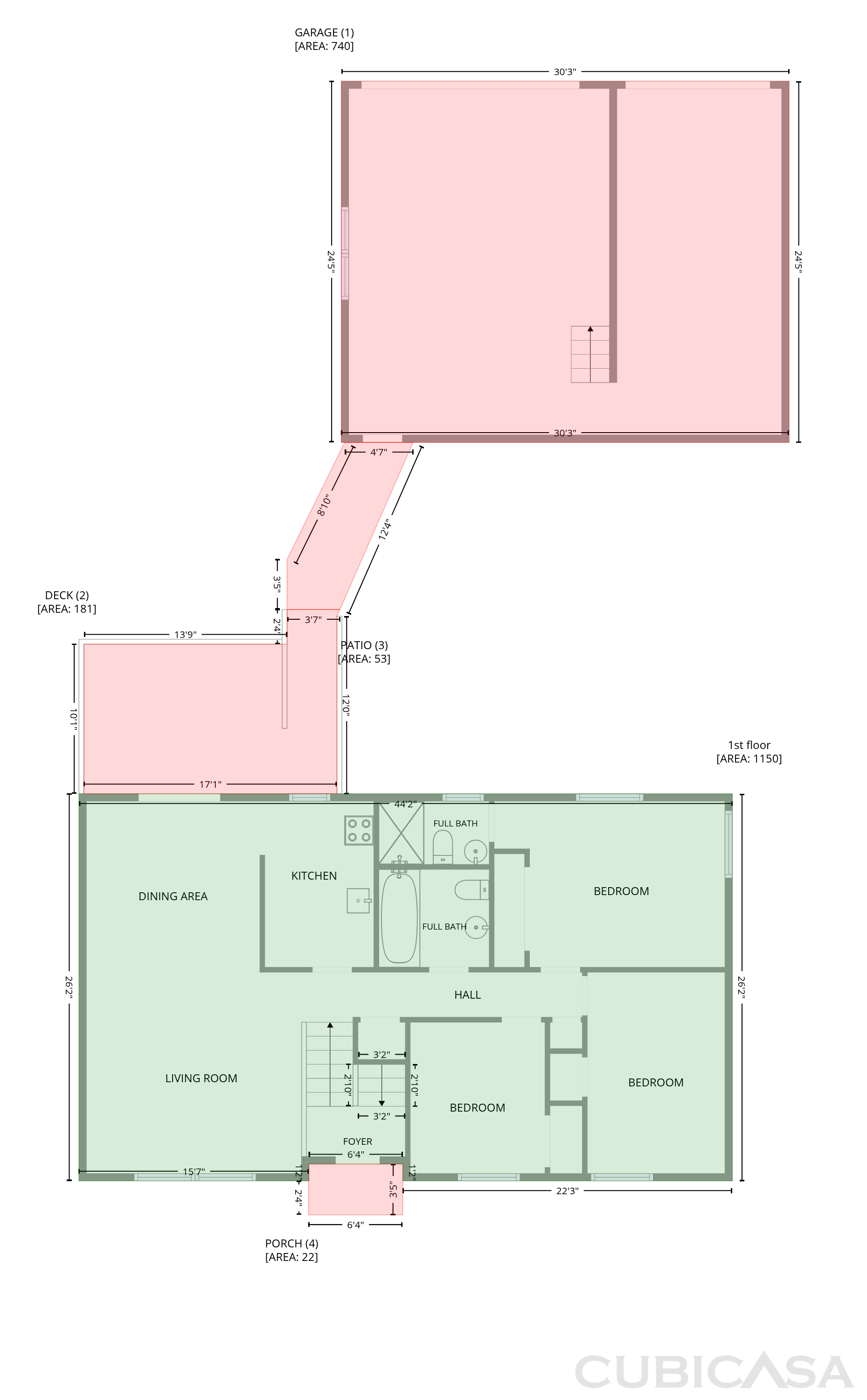 Second Floor of 6743 Leland Ave, Hammond, IN
