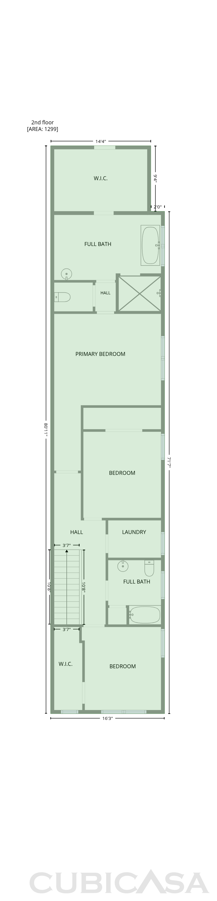Second Floor of 207 Fairground St, Franklin, TN