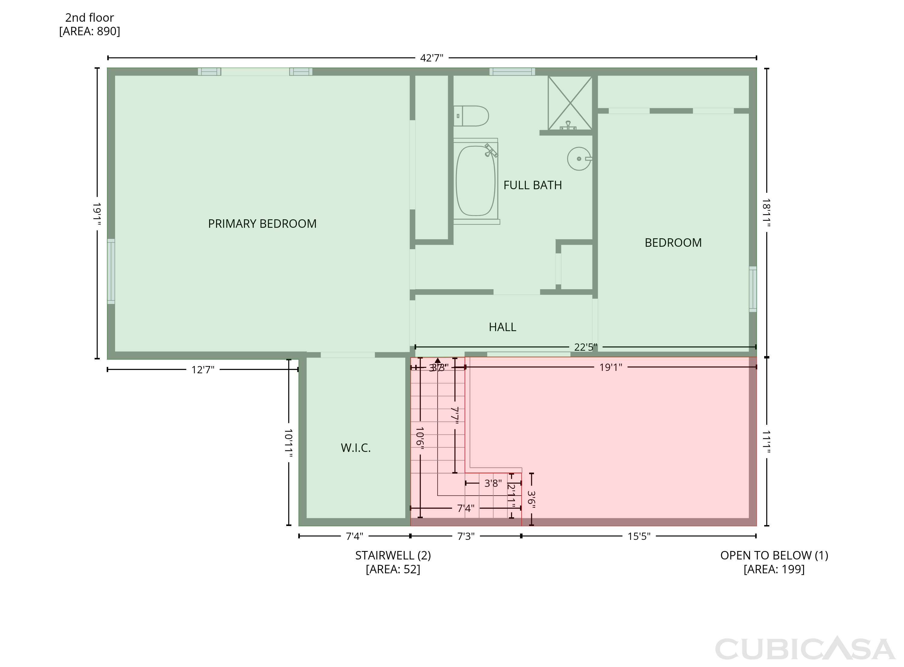Second Floor of 3802 Claude Brewer Rd, Loganville, GA
