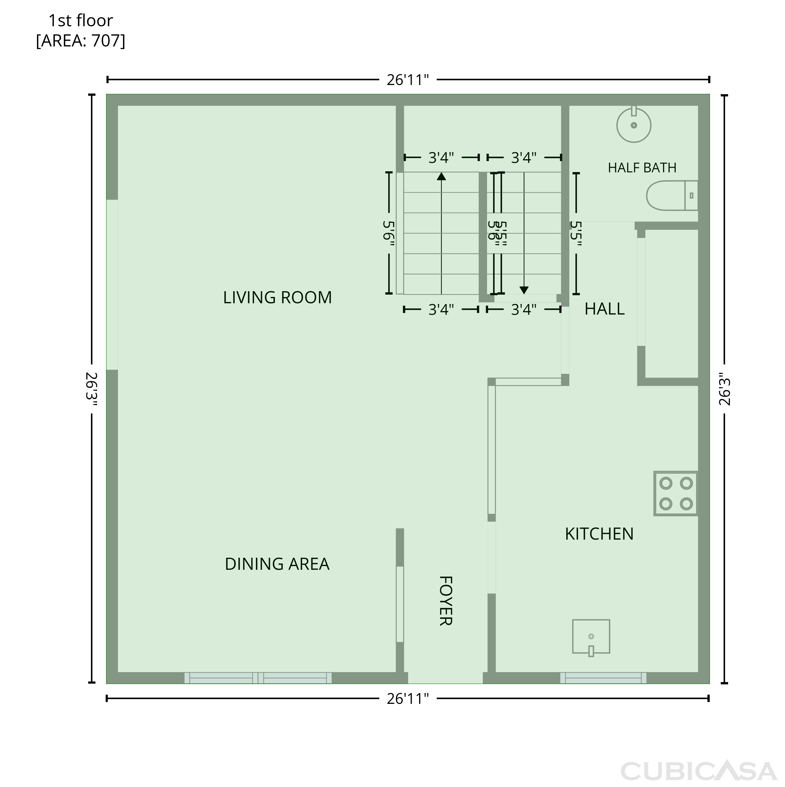 Second Floor of 1154 Rue La Chelle Walk, Saint Louis, MO