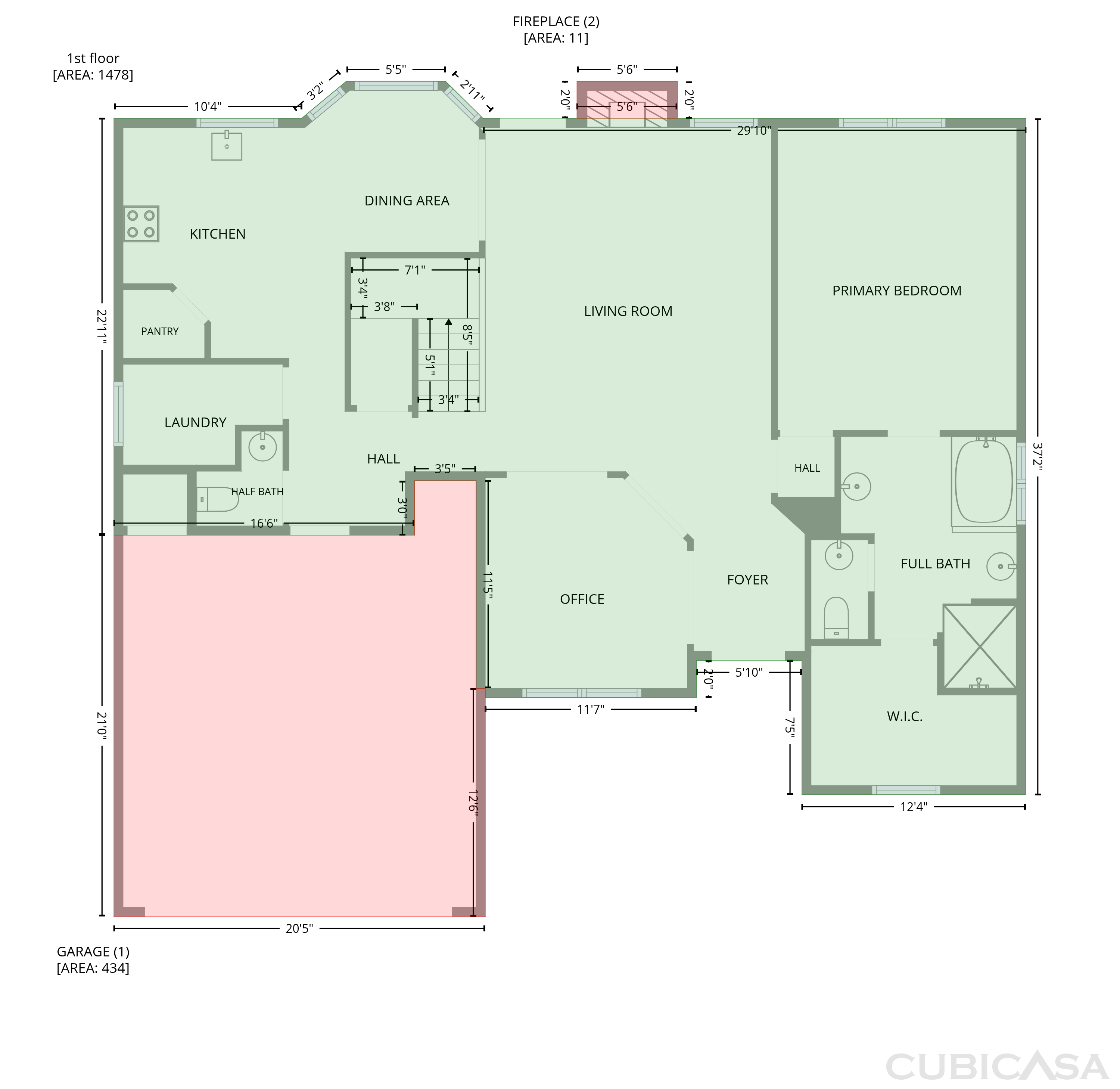Main Floor of 57 Azalea Lakes Ct, Dallas, GA