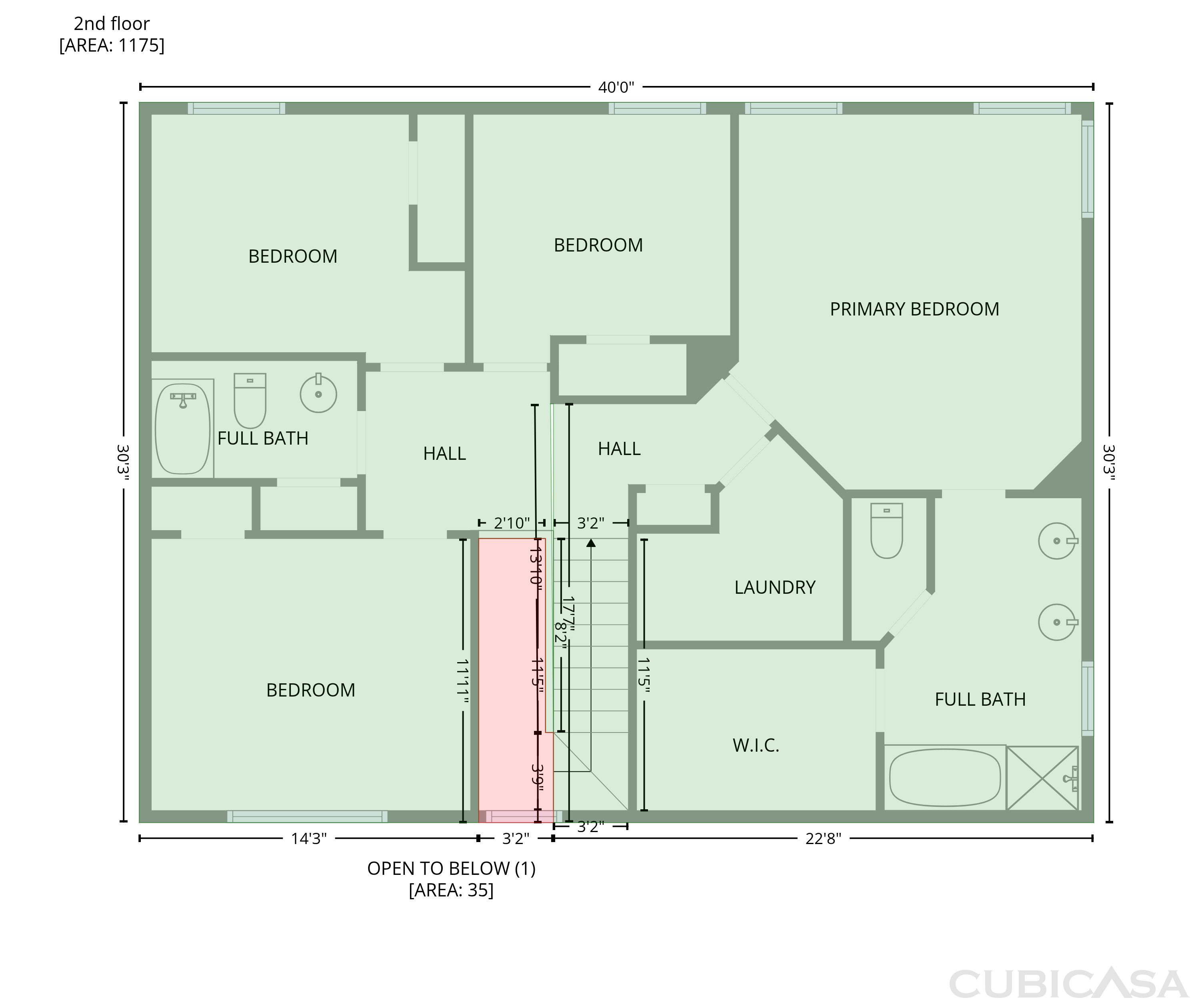 Second Floor of 7001 Edmundson Dr, Arlington, TX