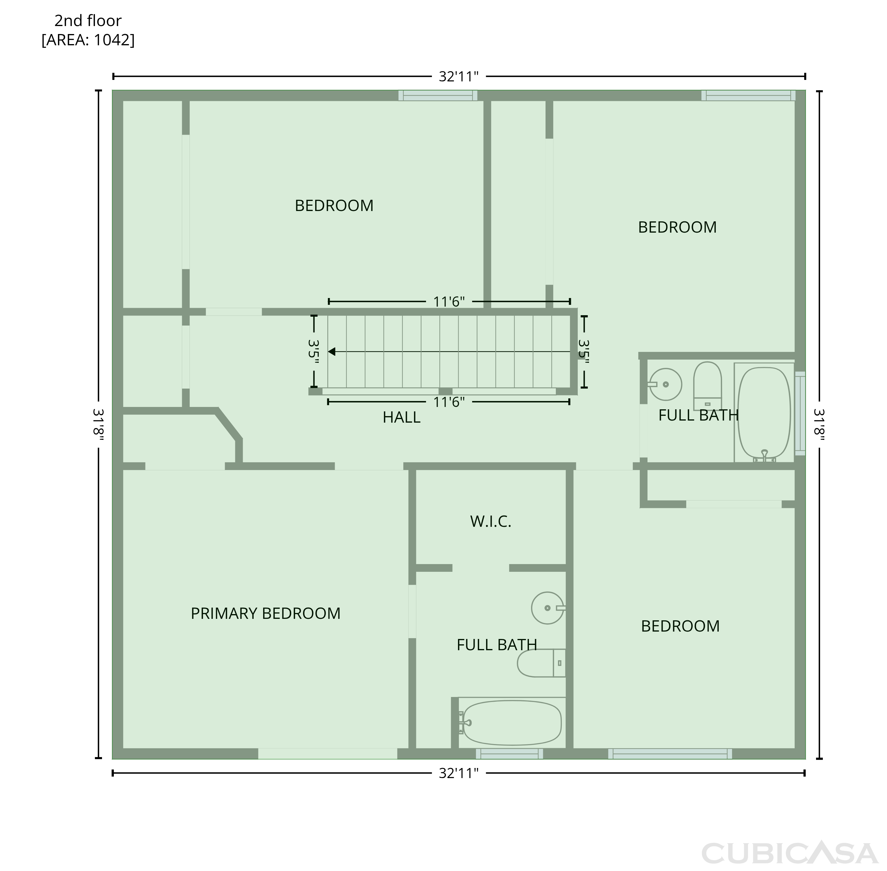Second Floor of 1423 Alaskan Wolf, San Antonio, TX