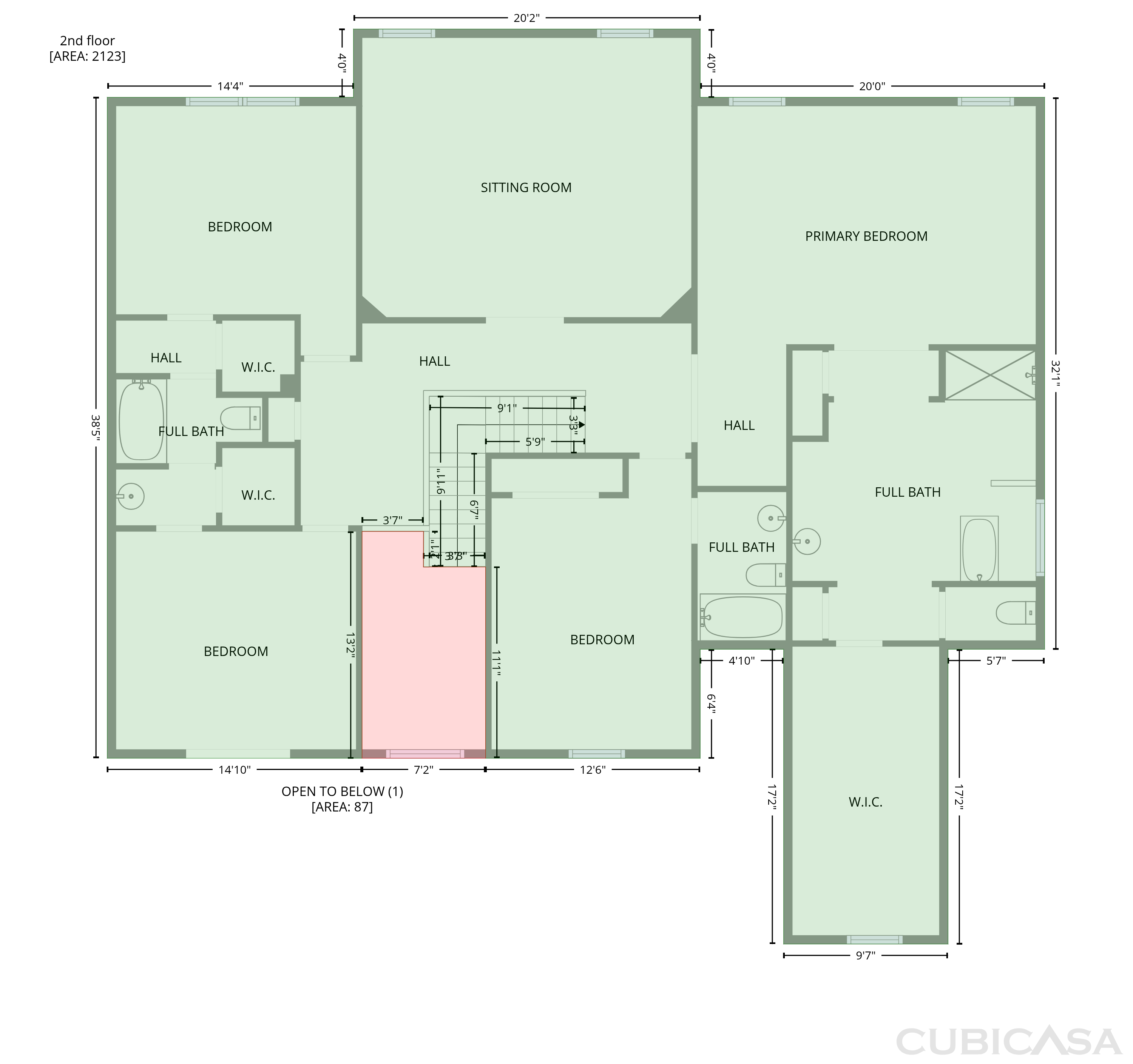 Second Floor of 6565 Bentley Ridge Dr, Cumming, GA