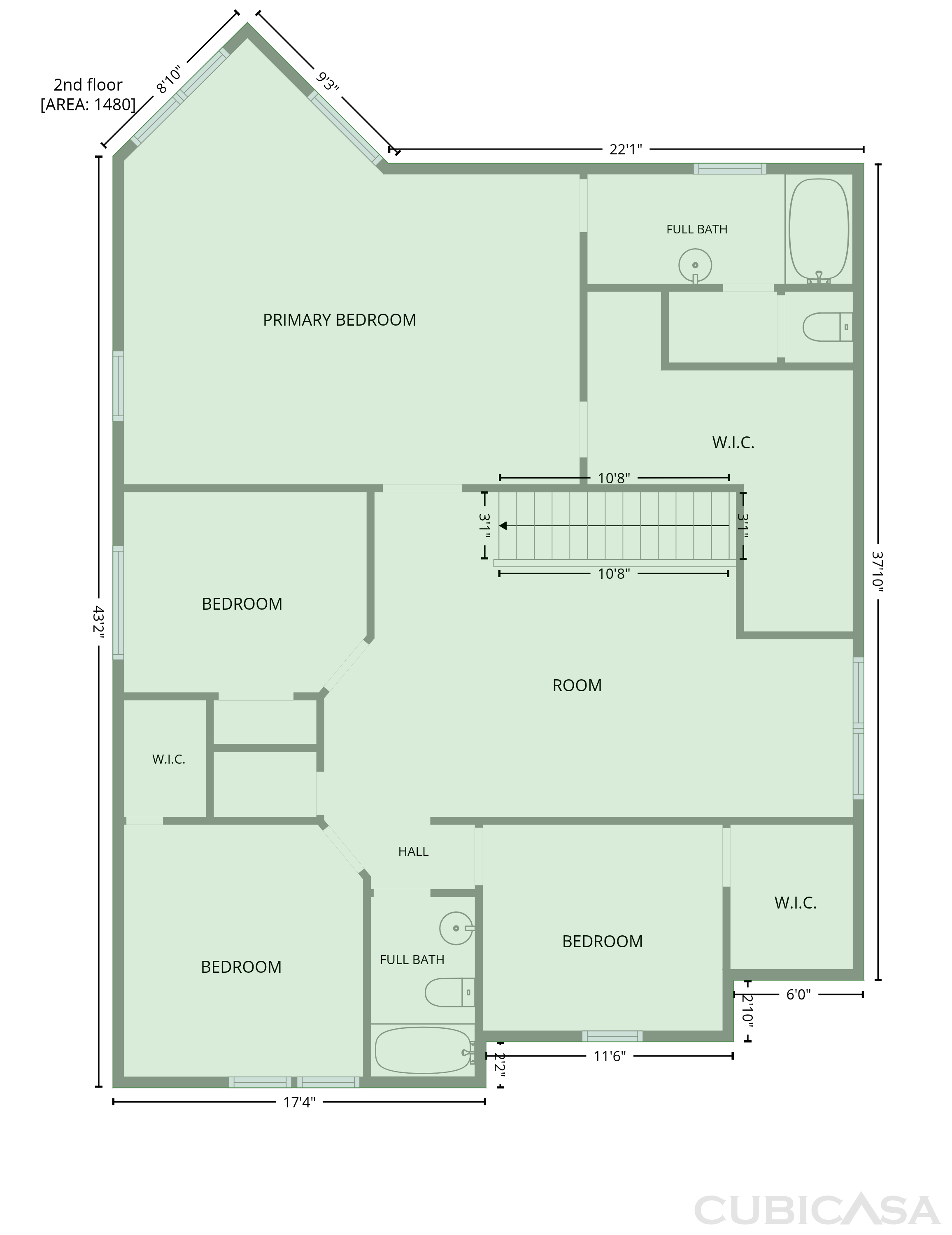 Second Floor of 305 Edgewood Cv, Leander, TX