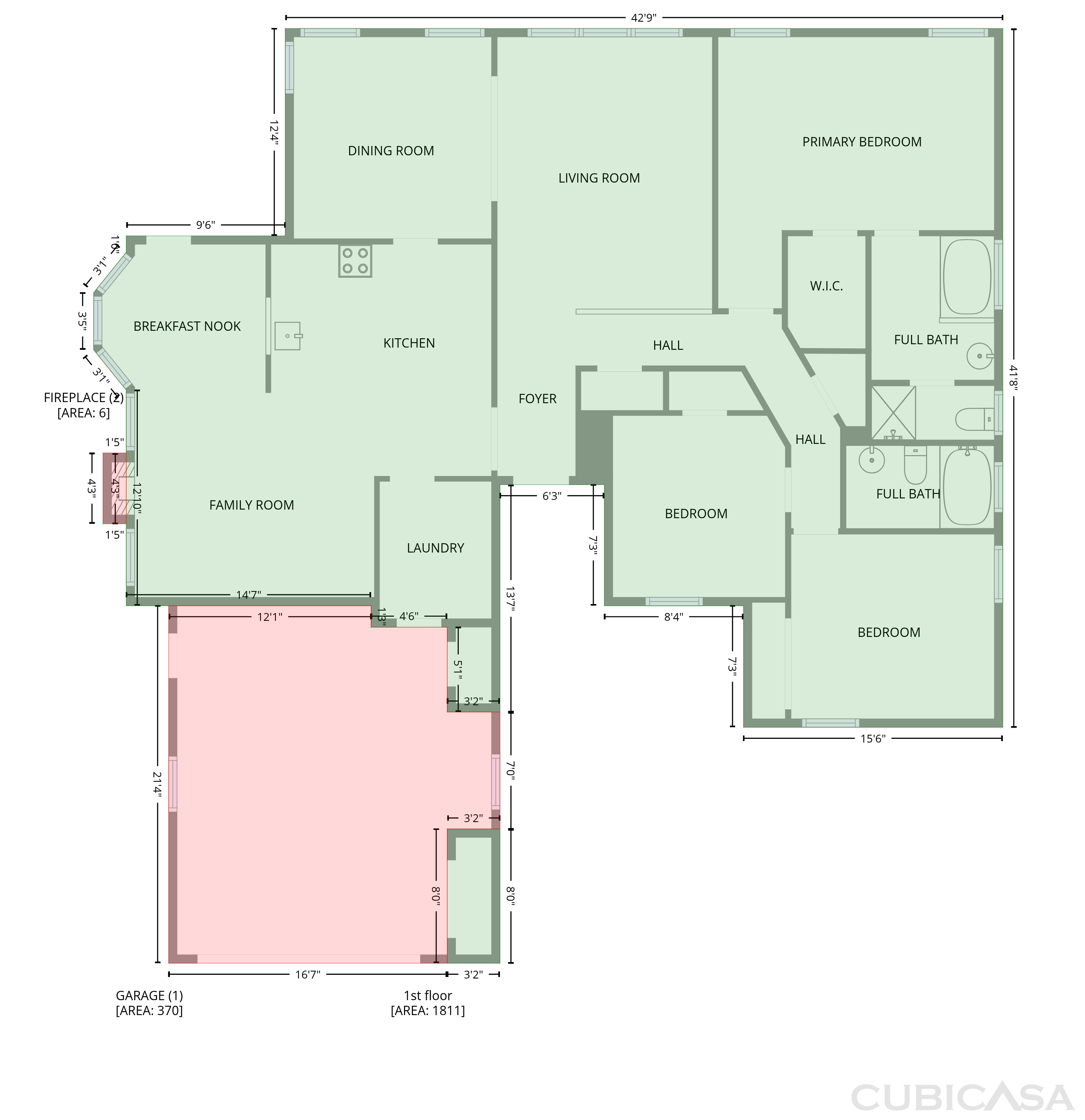 Main Floor of 13622 Tynecastle Ln, Matthews, NC