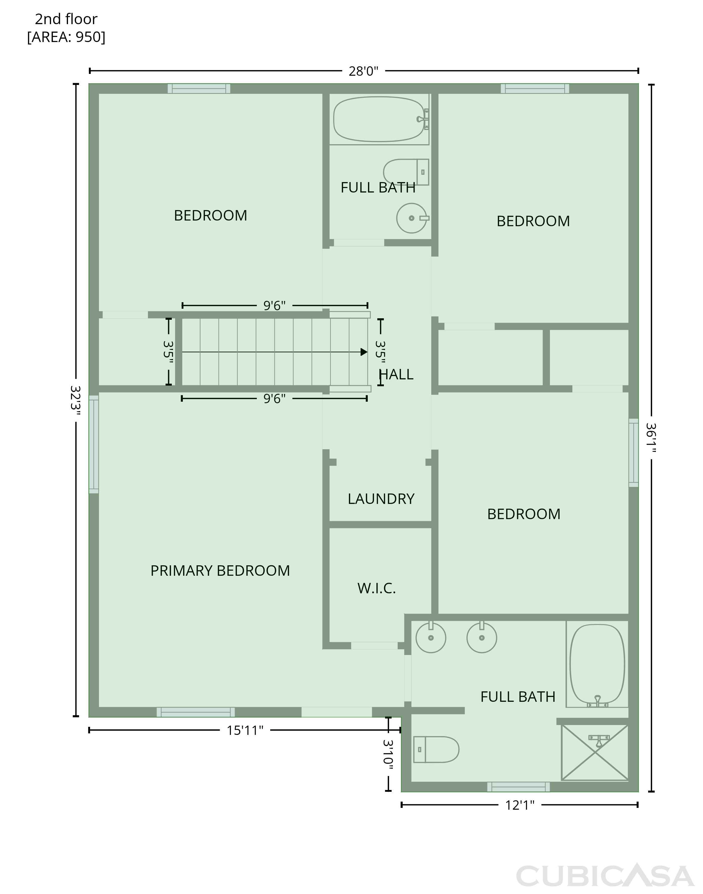 Second Floor of 1066 Rabon Pond Dr, Columbia, SC