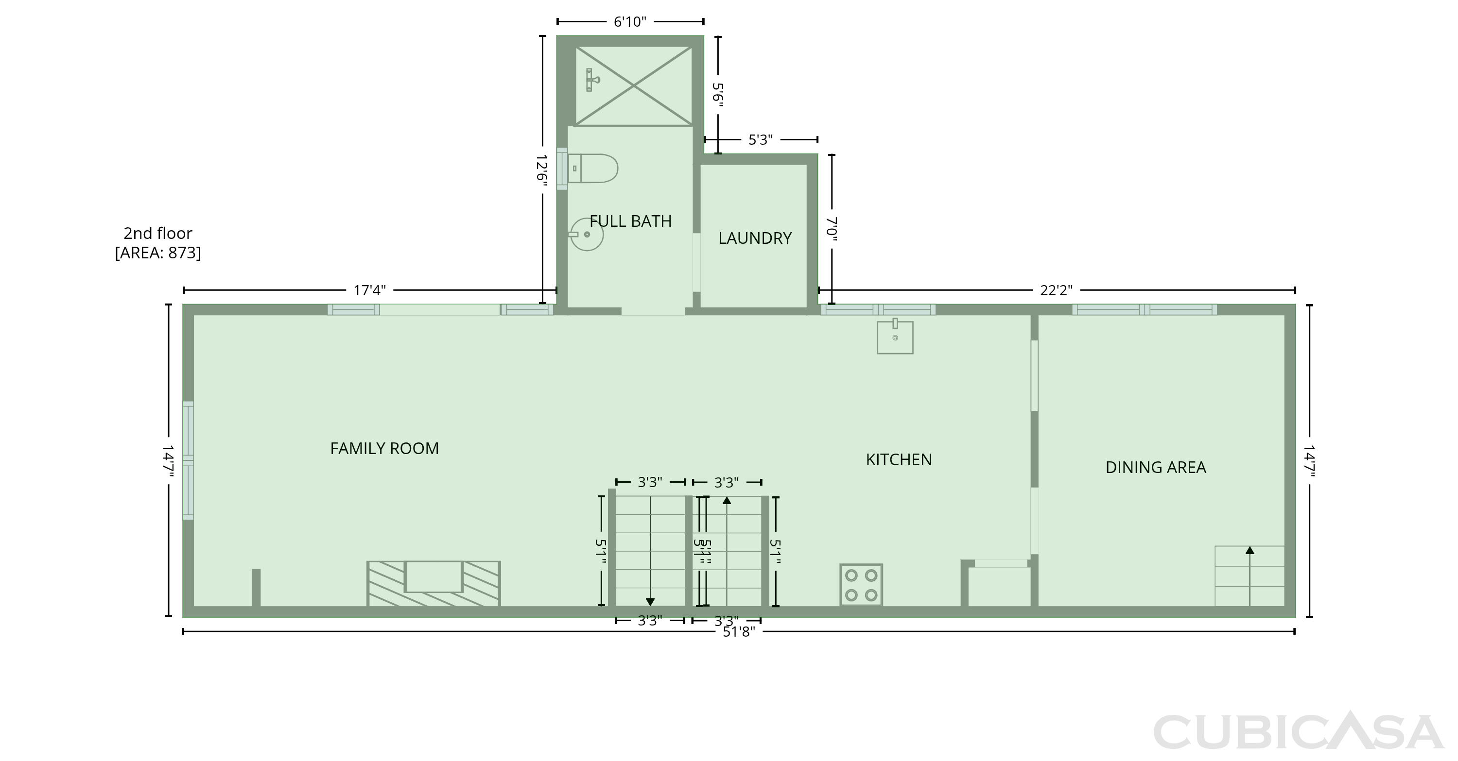Second Floor of 211 Windsor Dr, Shelby, NC