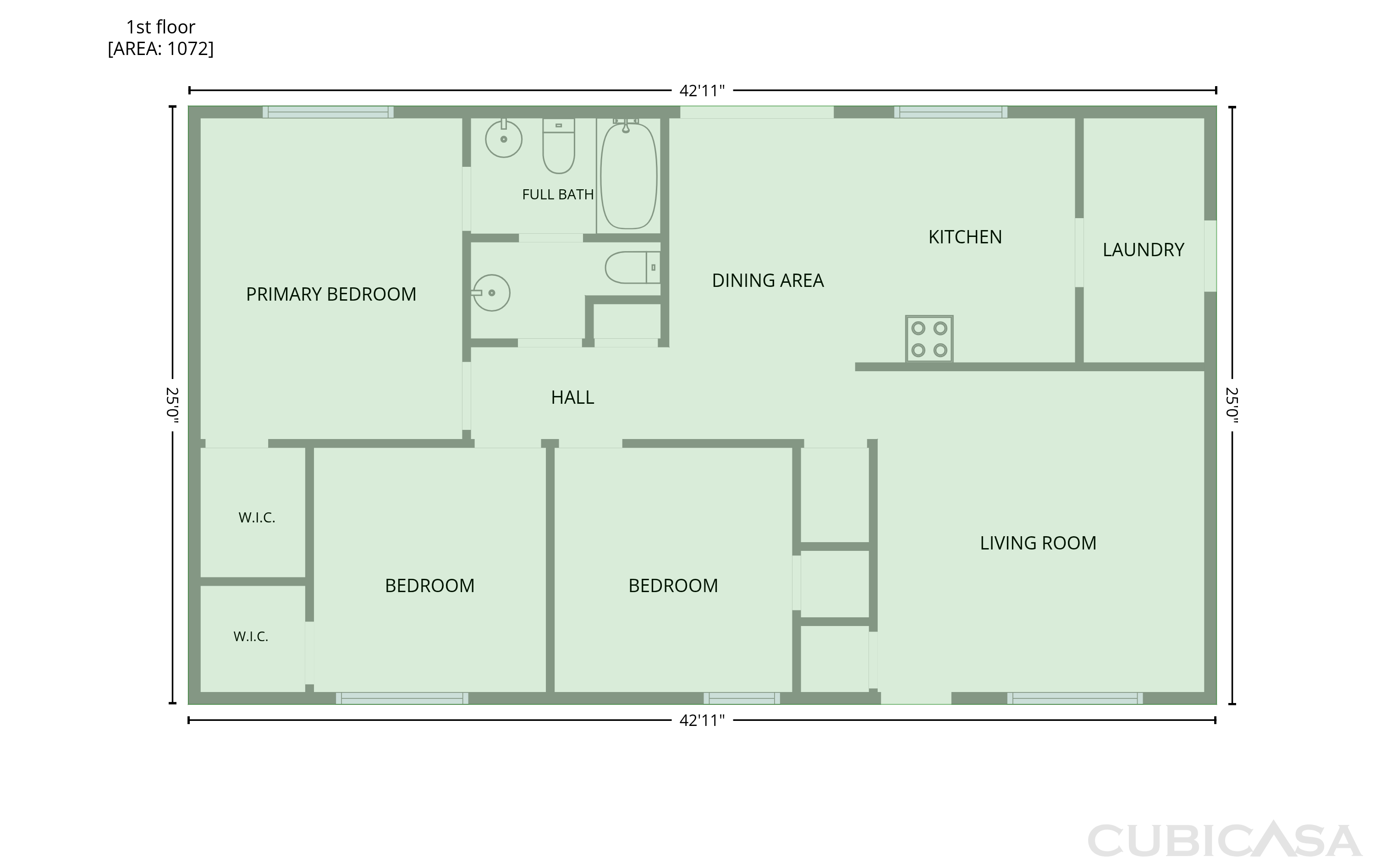 Main Floor of 3118 Caliente Ln, Rex, GA