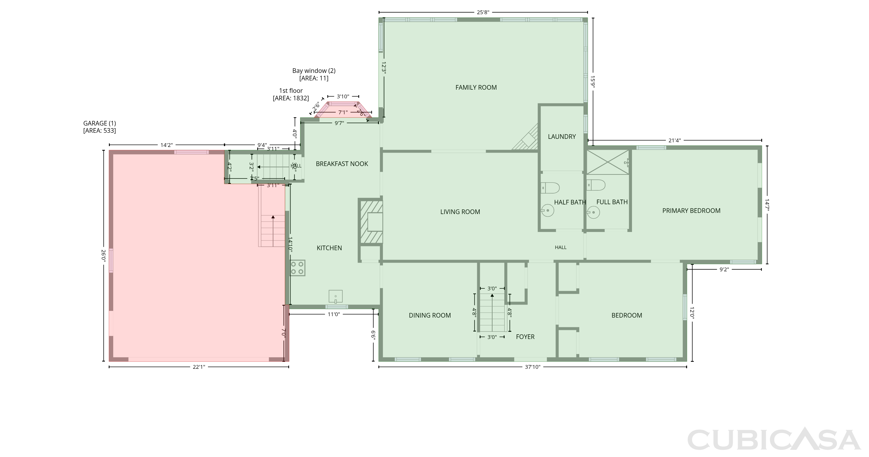 Main Floor of 102 Carmel Ct, Cary, NC