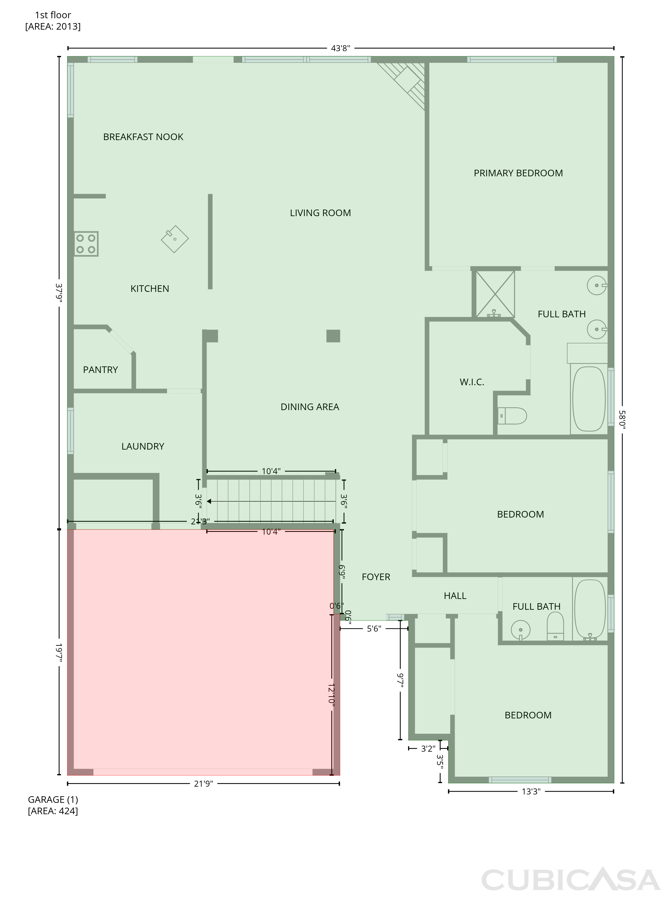 Main Floor of 13167 Roma Bnd, Carmel, IN
