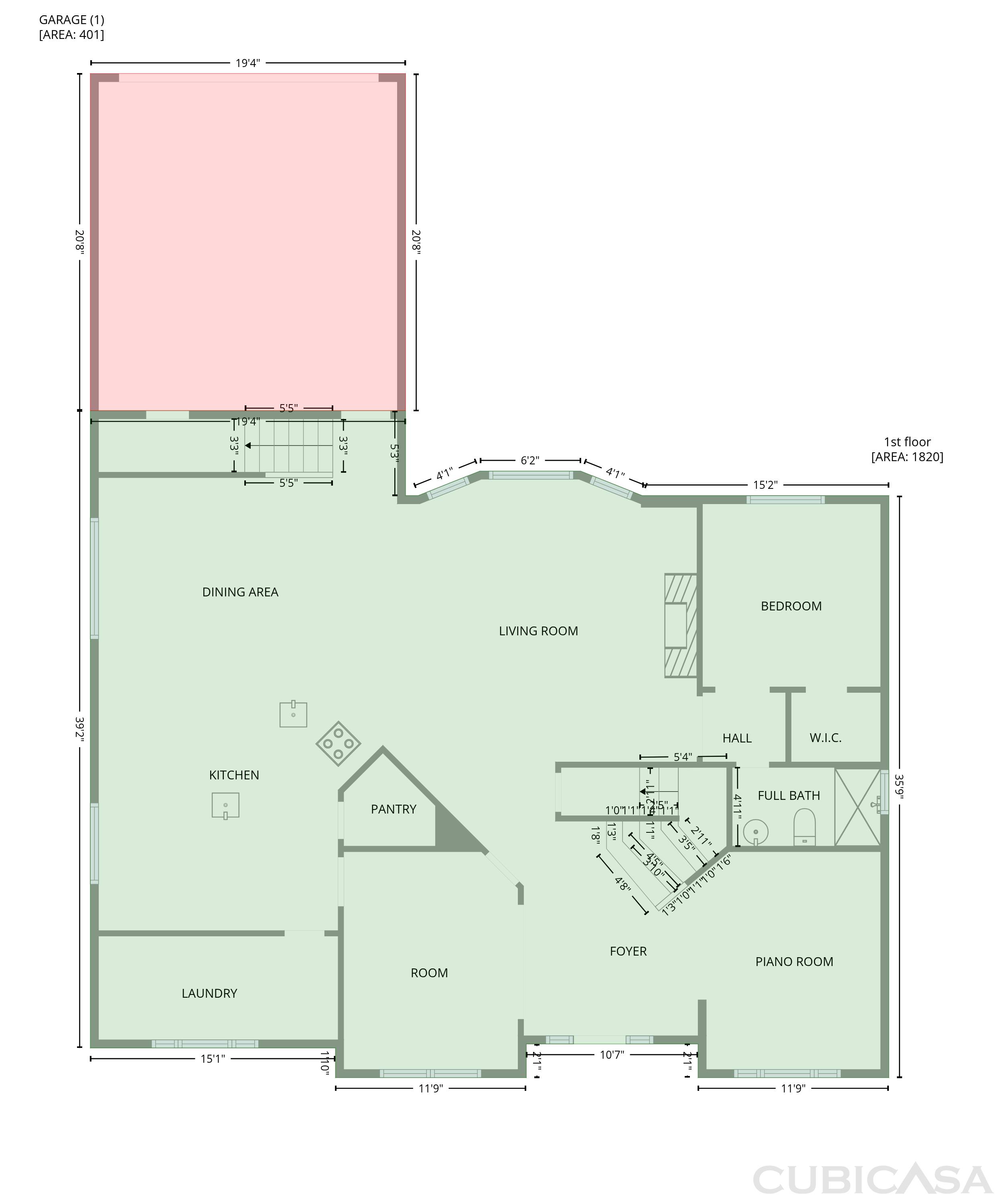 Main Floor of 1429 Greenbriar Dr, Allen, TX