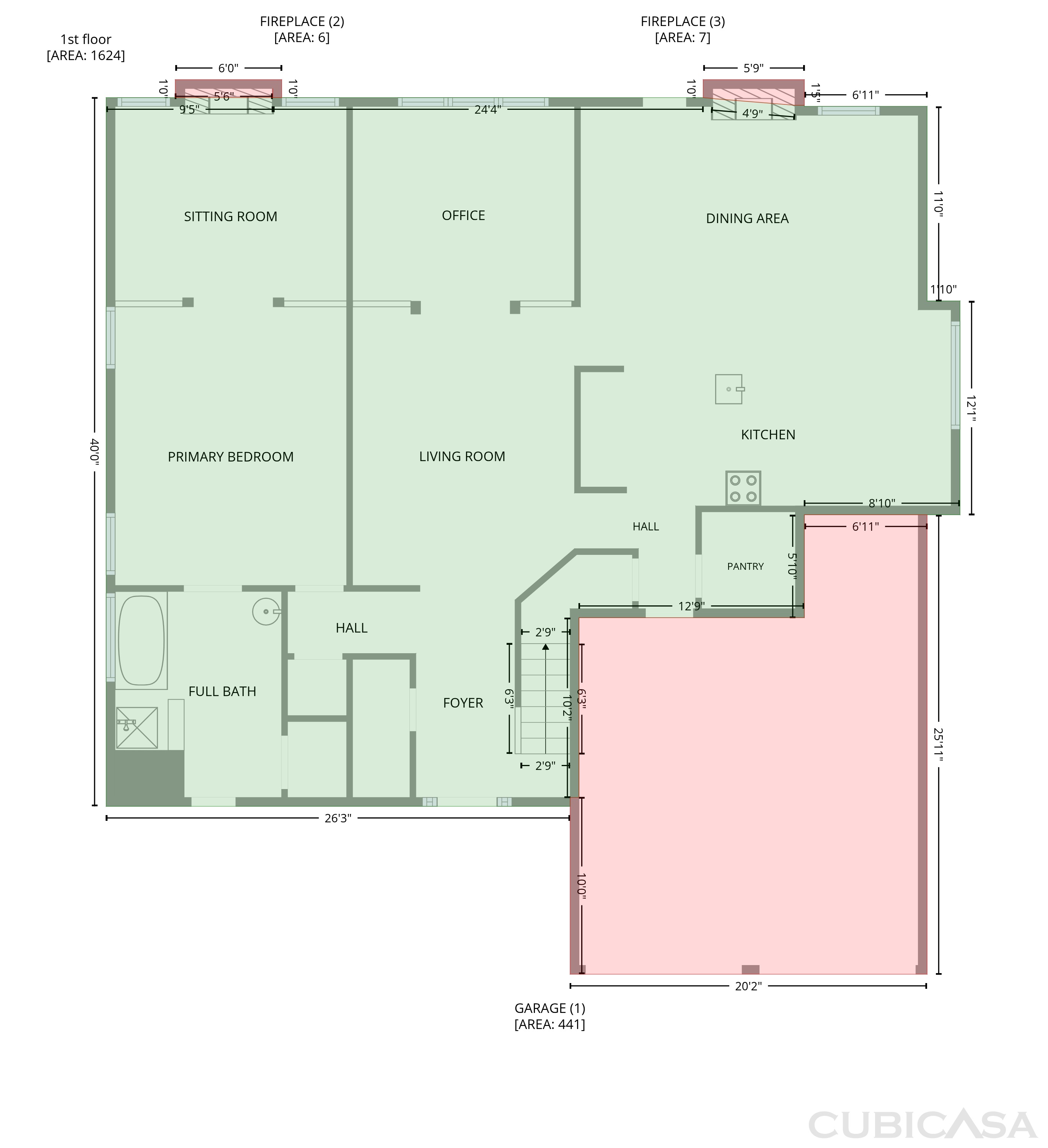 Main Floor of 500 Camber Woods Dr, Roswell, GA