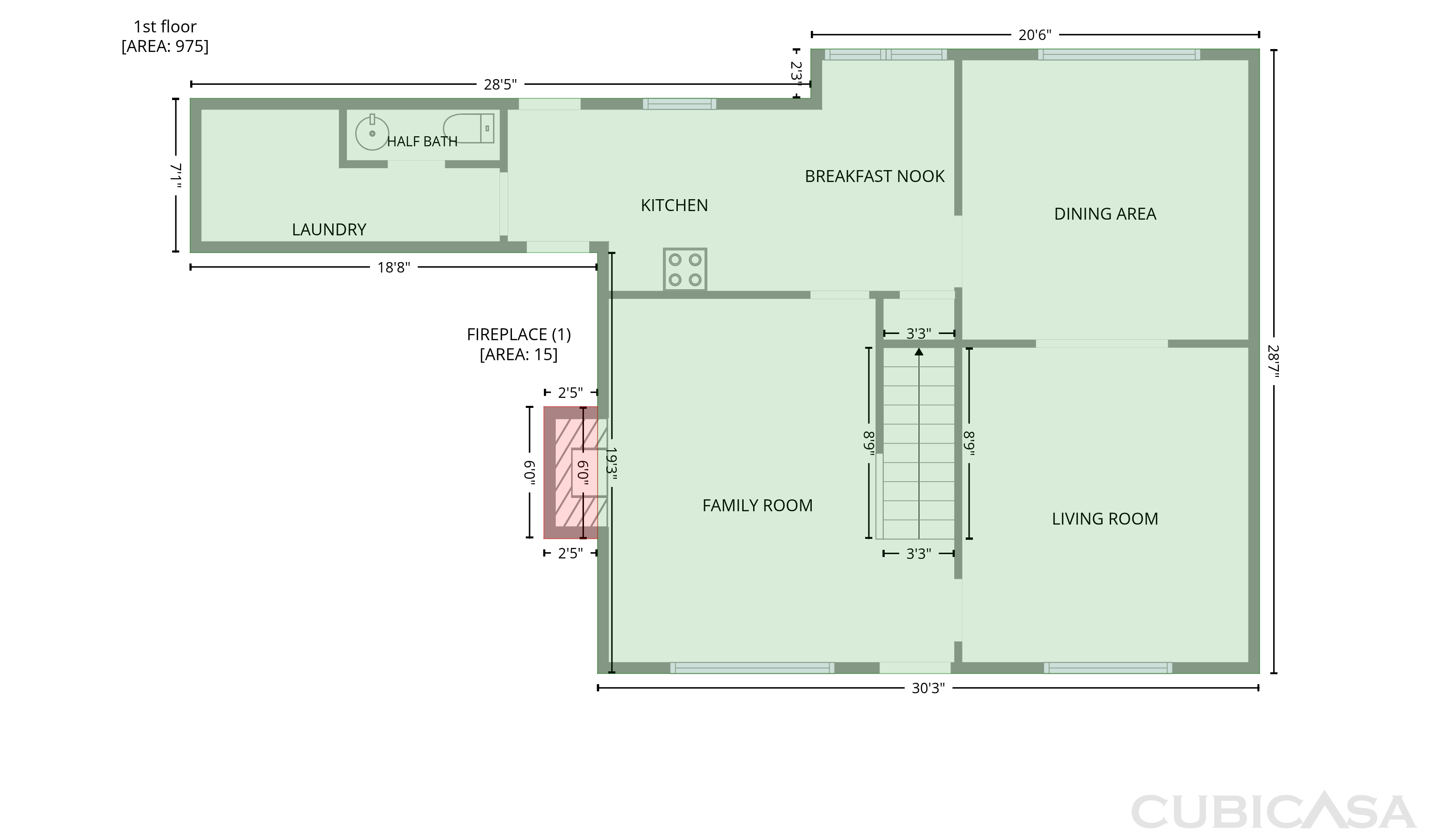Main Floor of 6391 Phillips Pl, Lithonia, GA