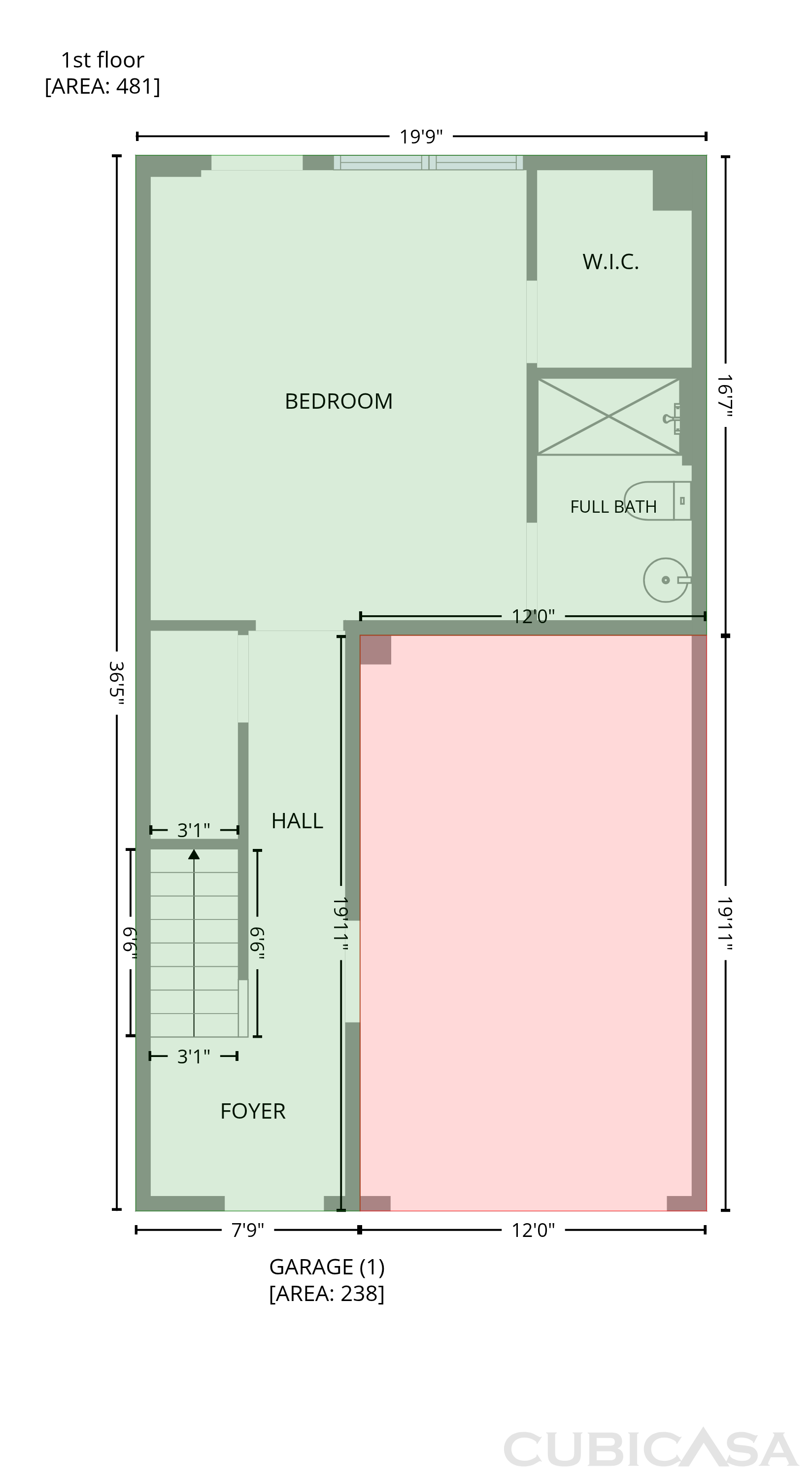 Main Floor of 104 Sylvan Oak Way, Simpsonville, SC