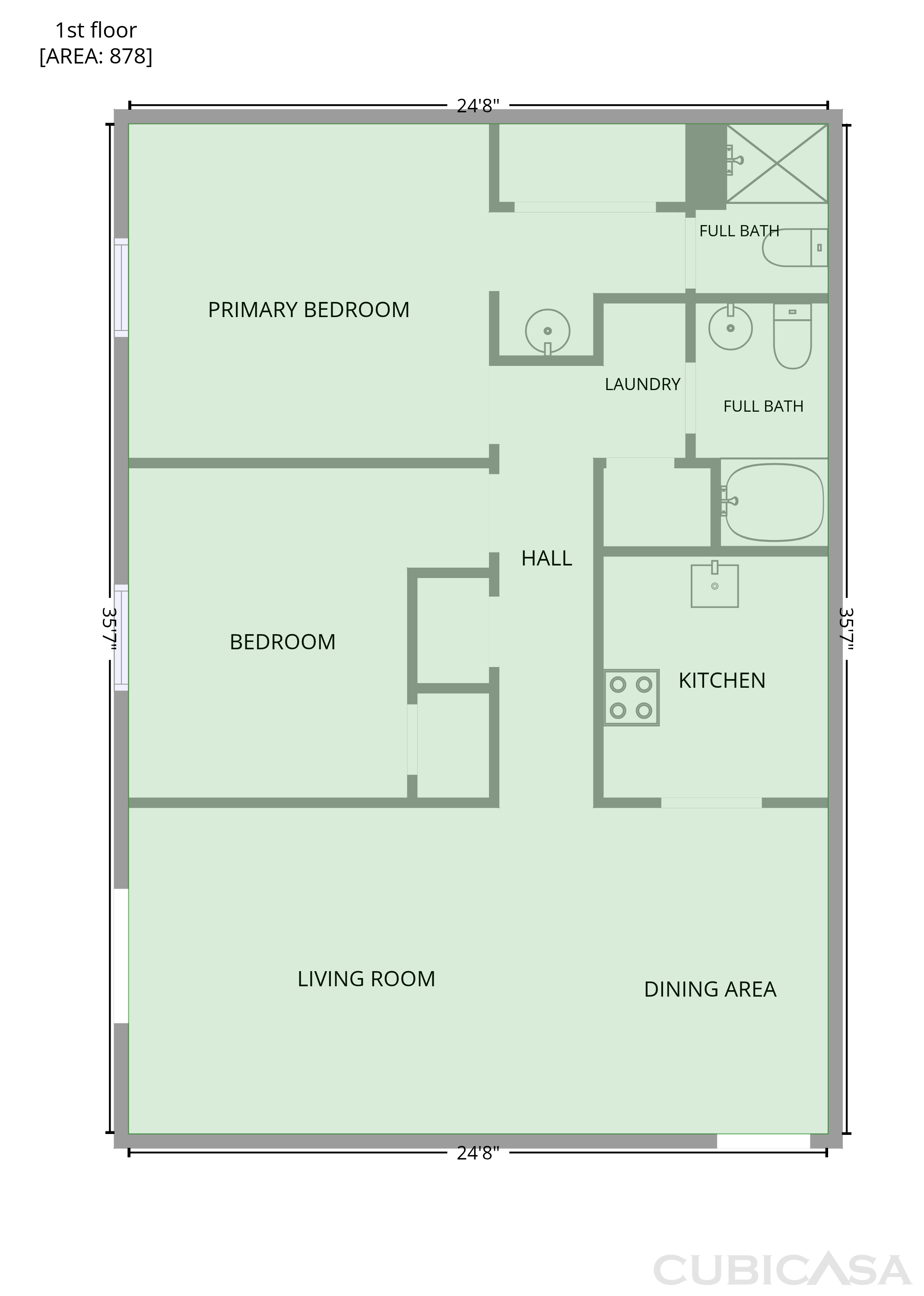 Main Floor of 101 Carriage House Dr, Kannapolis, NC