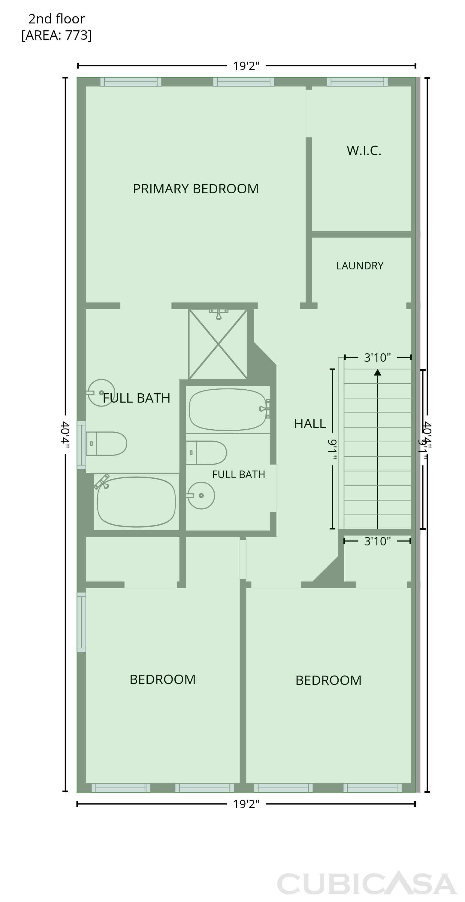 Upper level