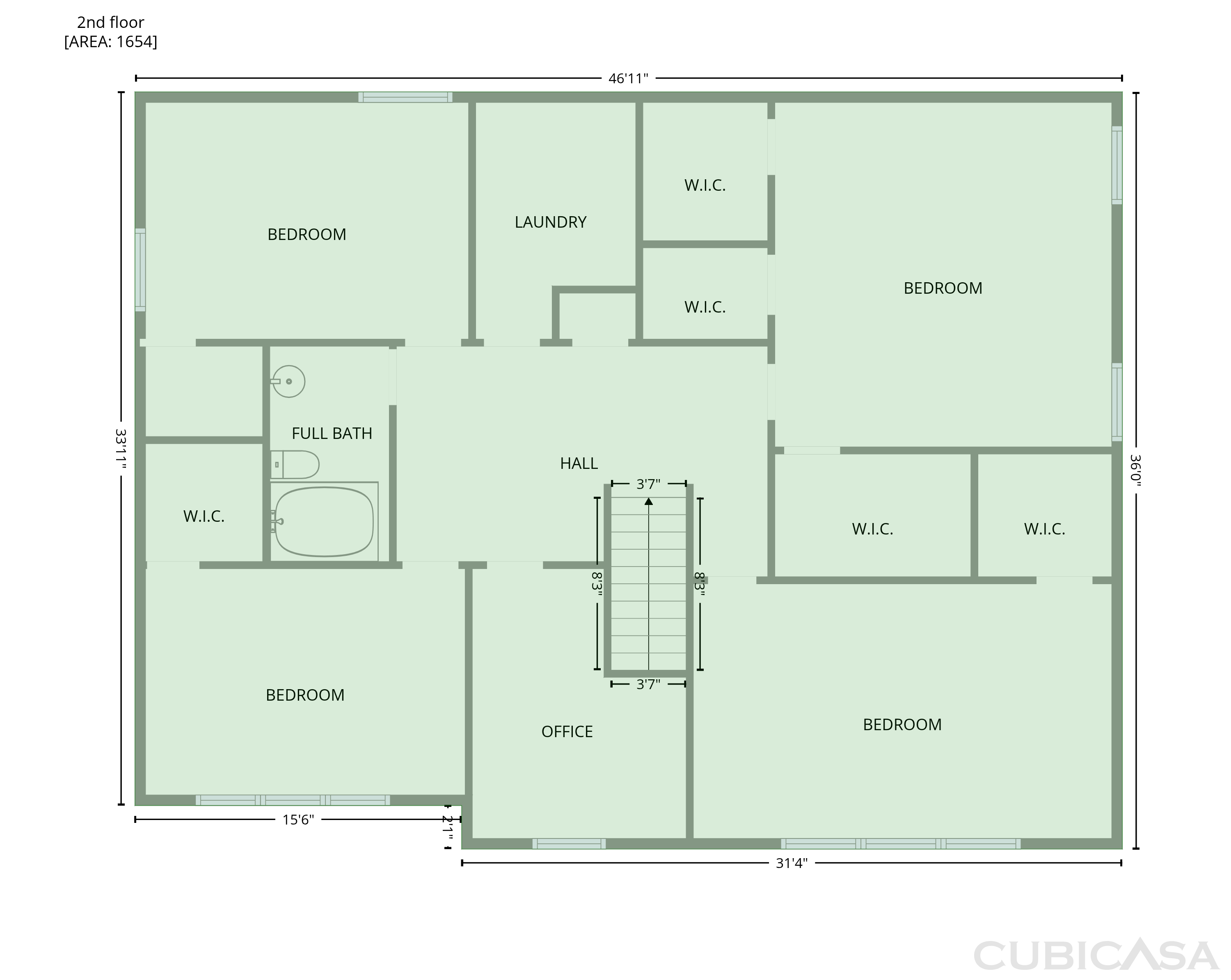 Second Floor of 2714 Green Ash Ln, Knoxville, TN
