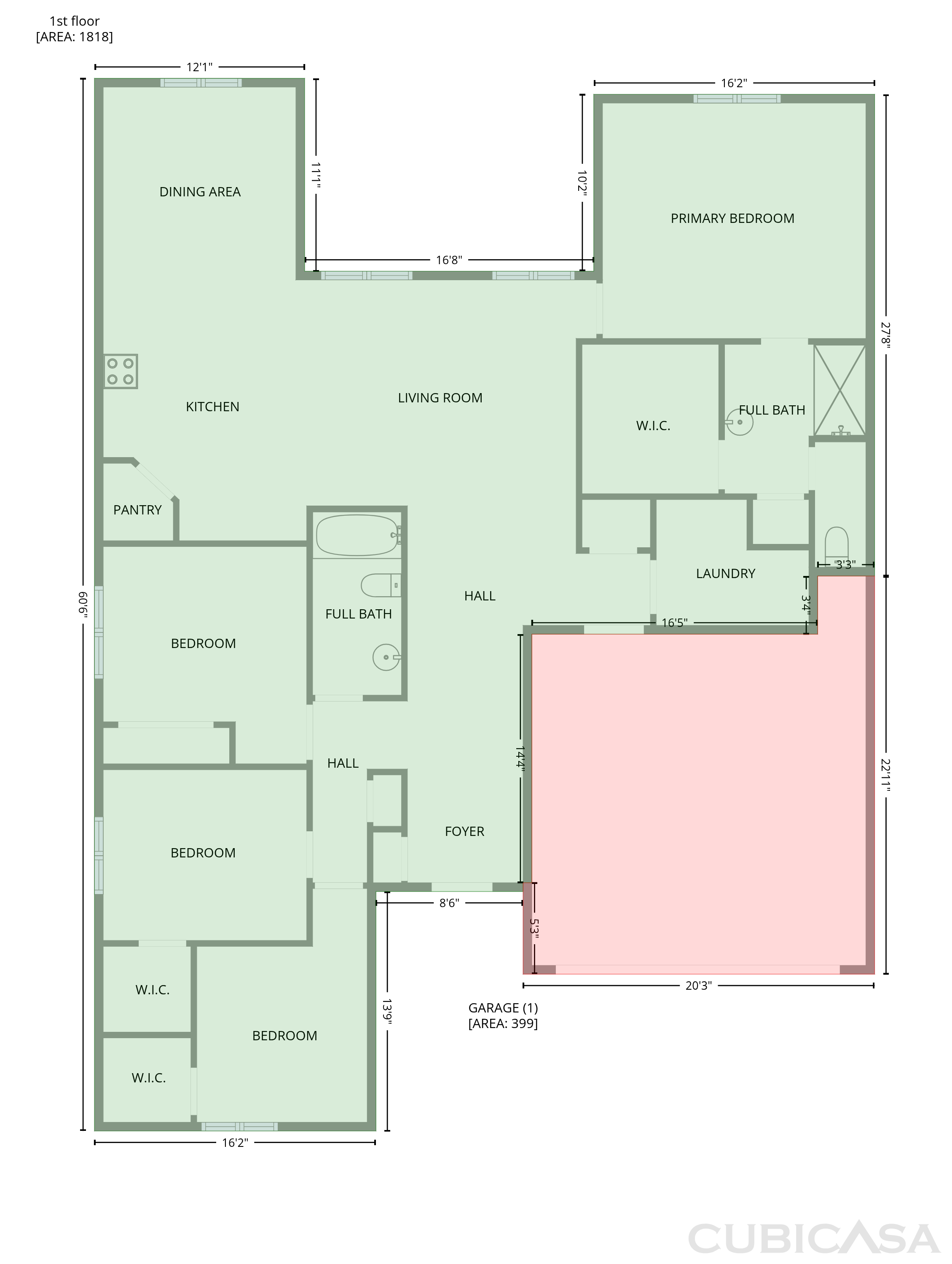 Main Floor of 482 W Whitetail Dr, Casa Grande, AZ