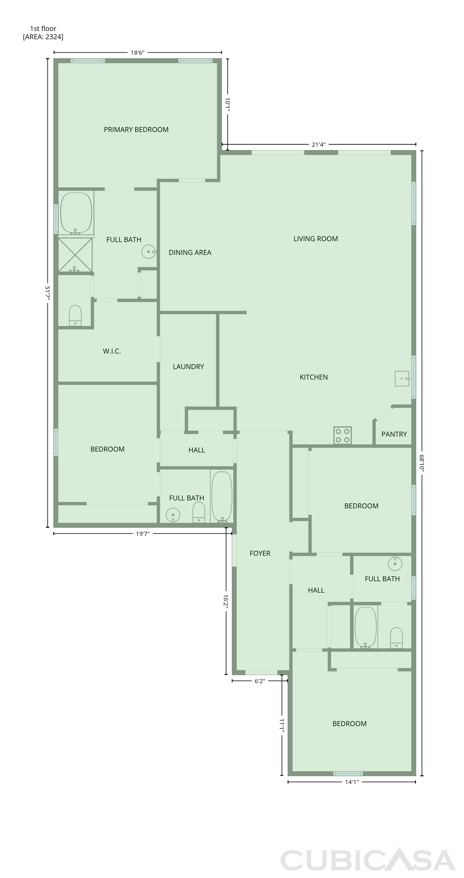 Main Floor of 2528 N Comiskey Dr, Florence, AZ