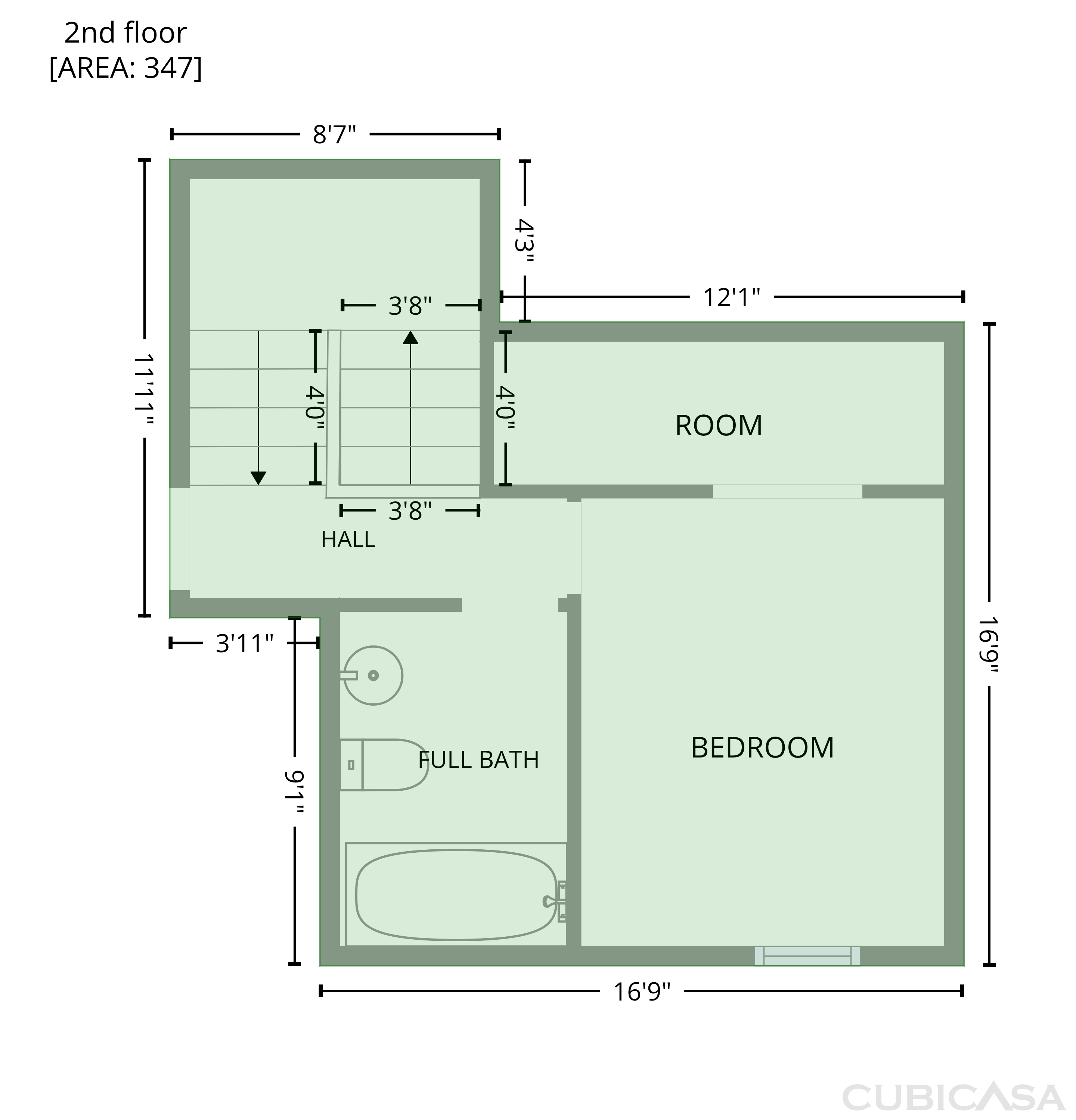 Second Floor of 161 Patrick Dr, Dallas, GA