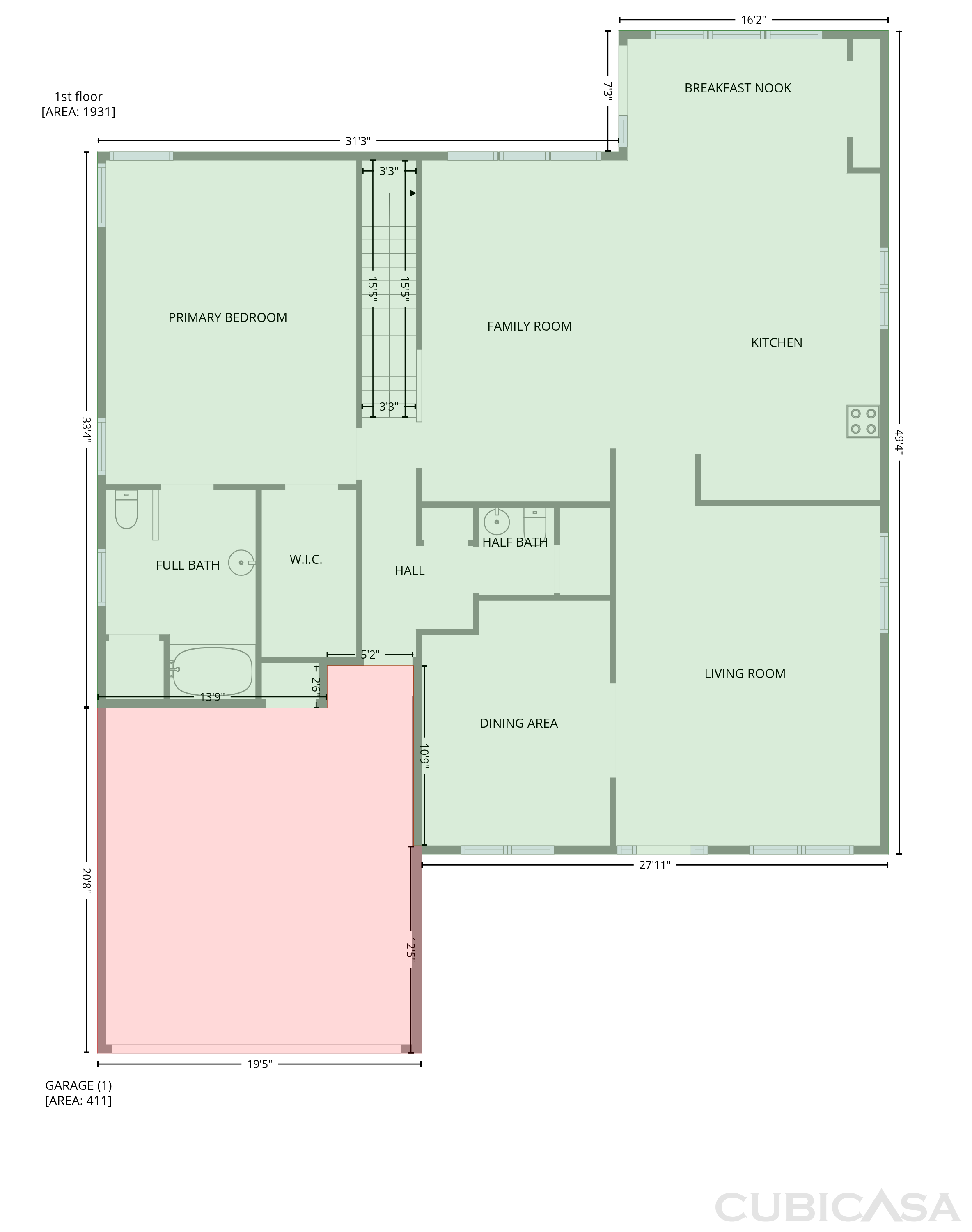 Main Floor of 807 Yosemite Trl, Taylor, TX