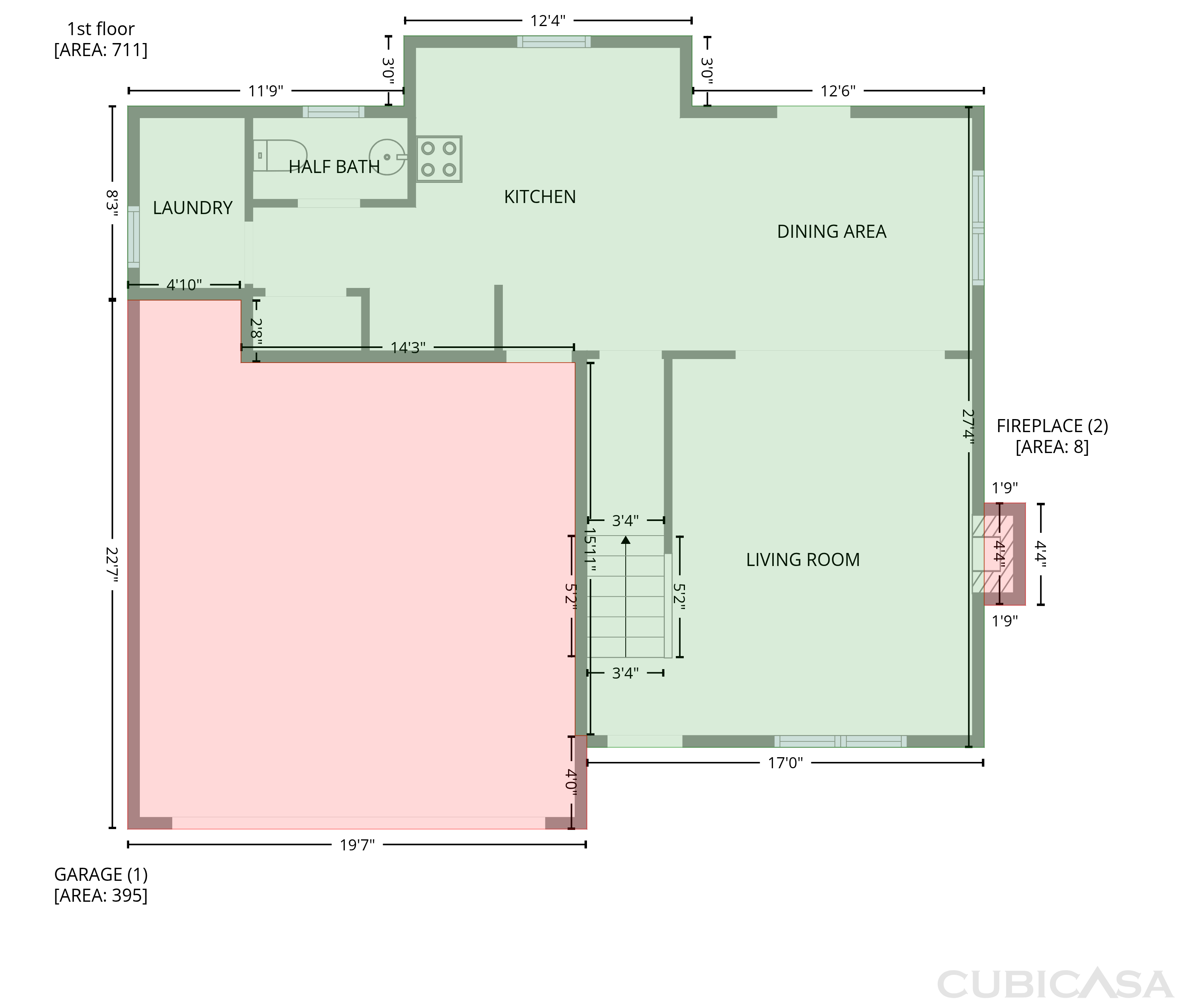 Main Floor of 576 Green Ln, Whites Creek, TN