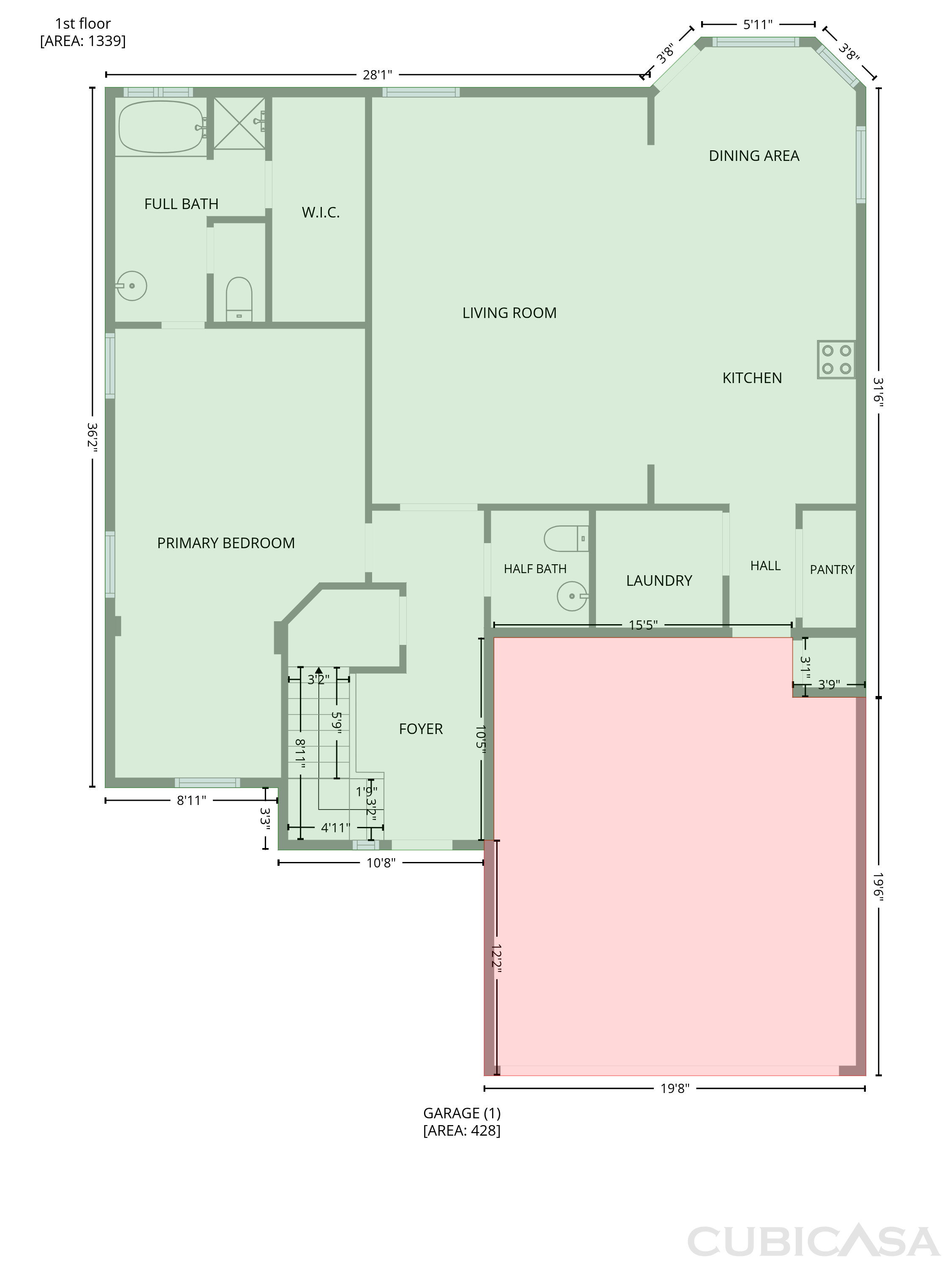 Main Floor of 2315 Wigeon Way, Copperas Cove, TX