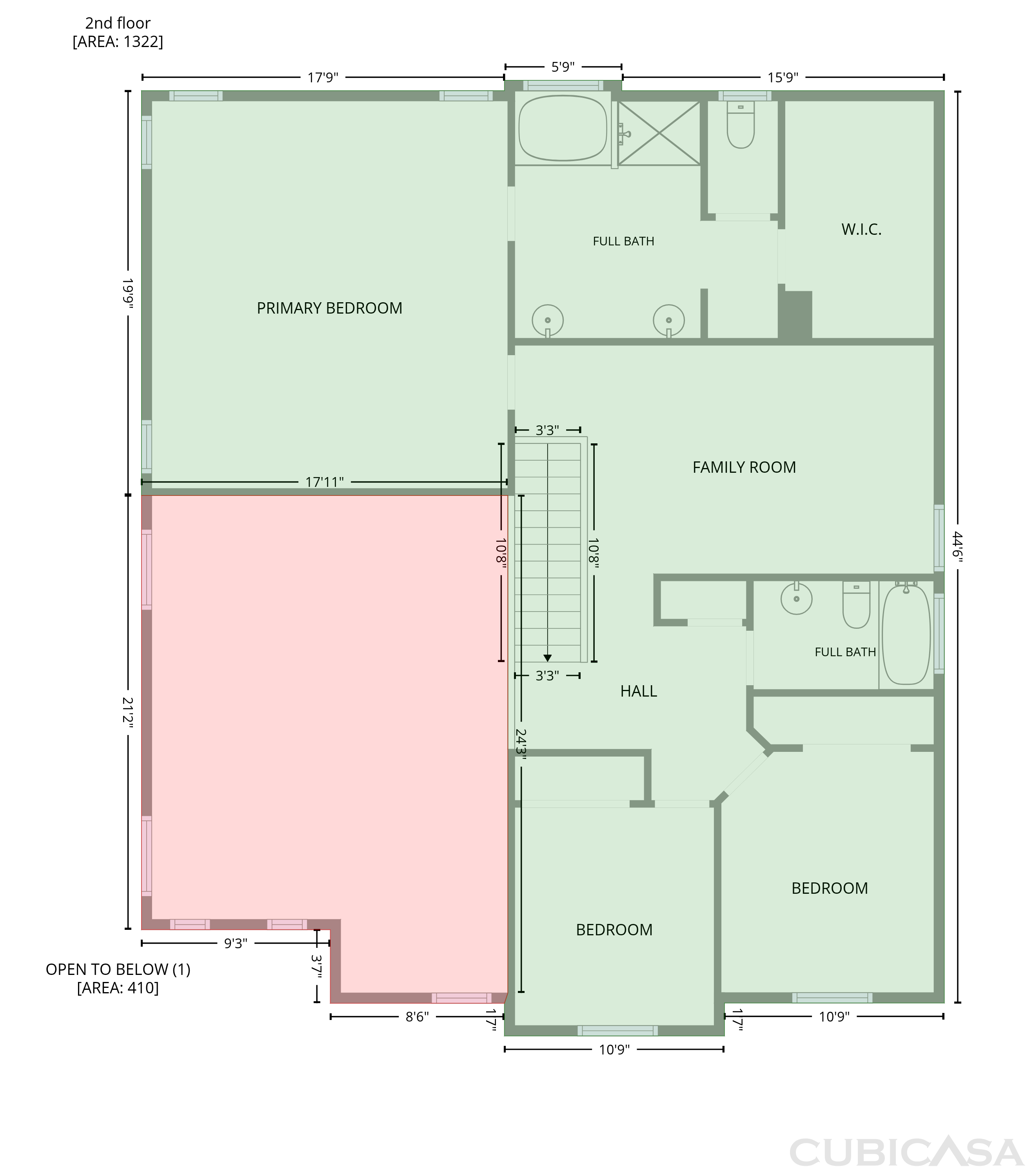 Second Floor of 22093 N Dietz Dr, Maricopa, AZ