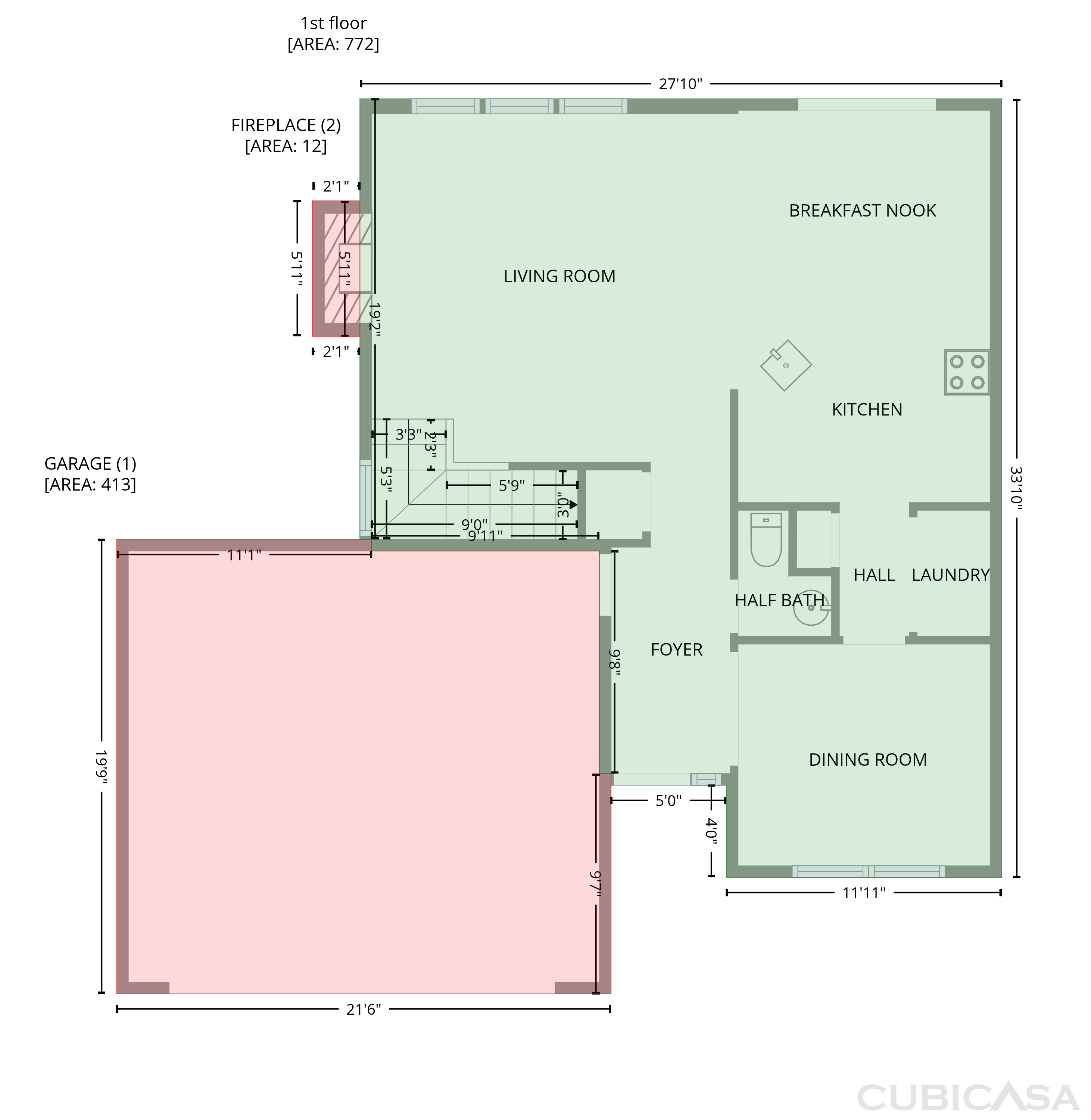 Main Floor of 2779 Island Point Dr NW, Concord, NC
