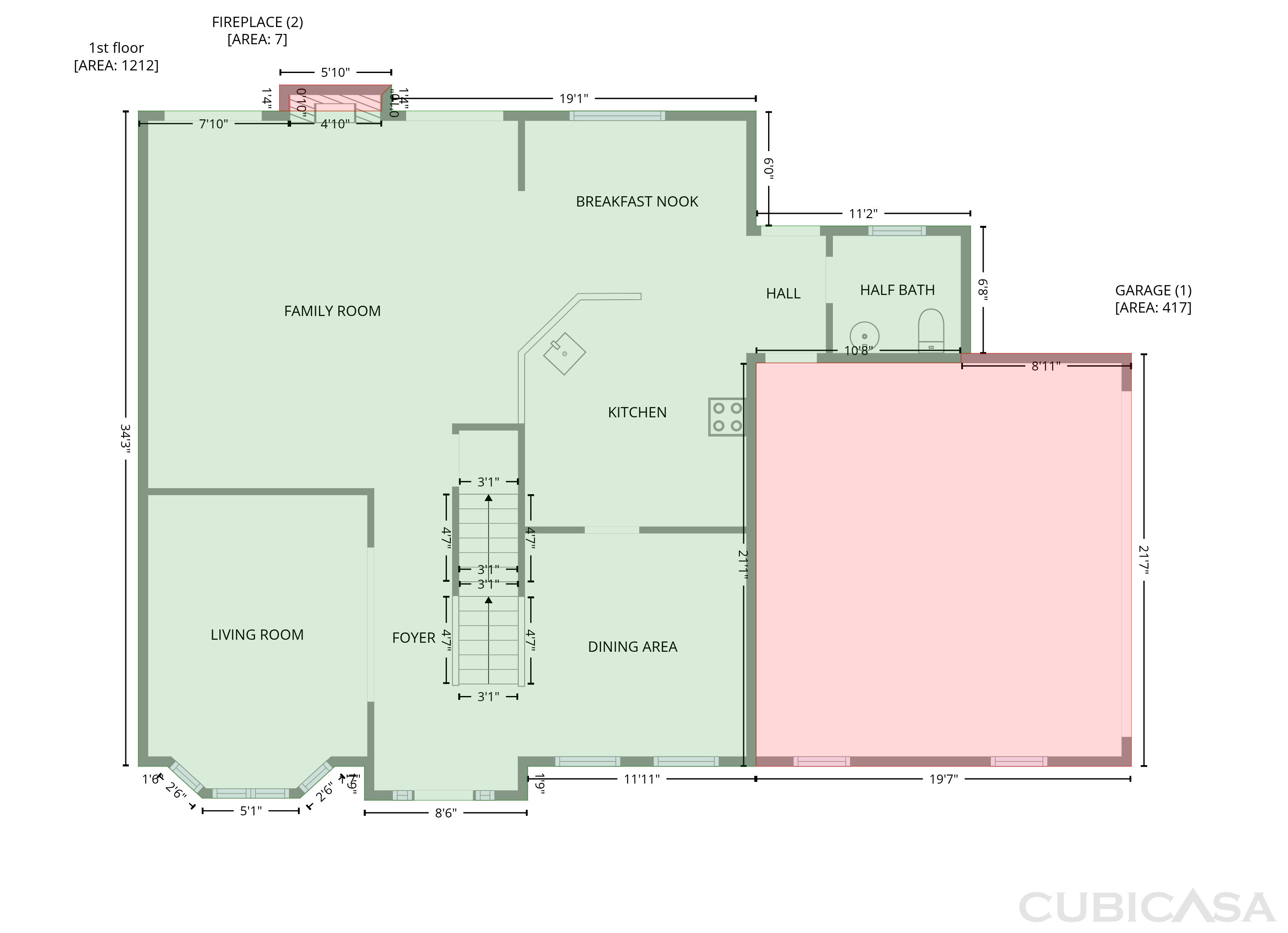 Second Floor of 861 Windsor Creek Dr, Grayson, GA