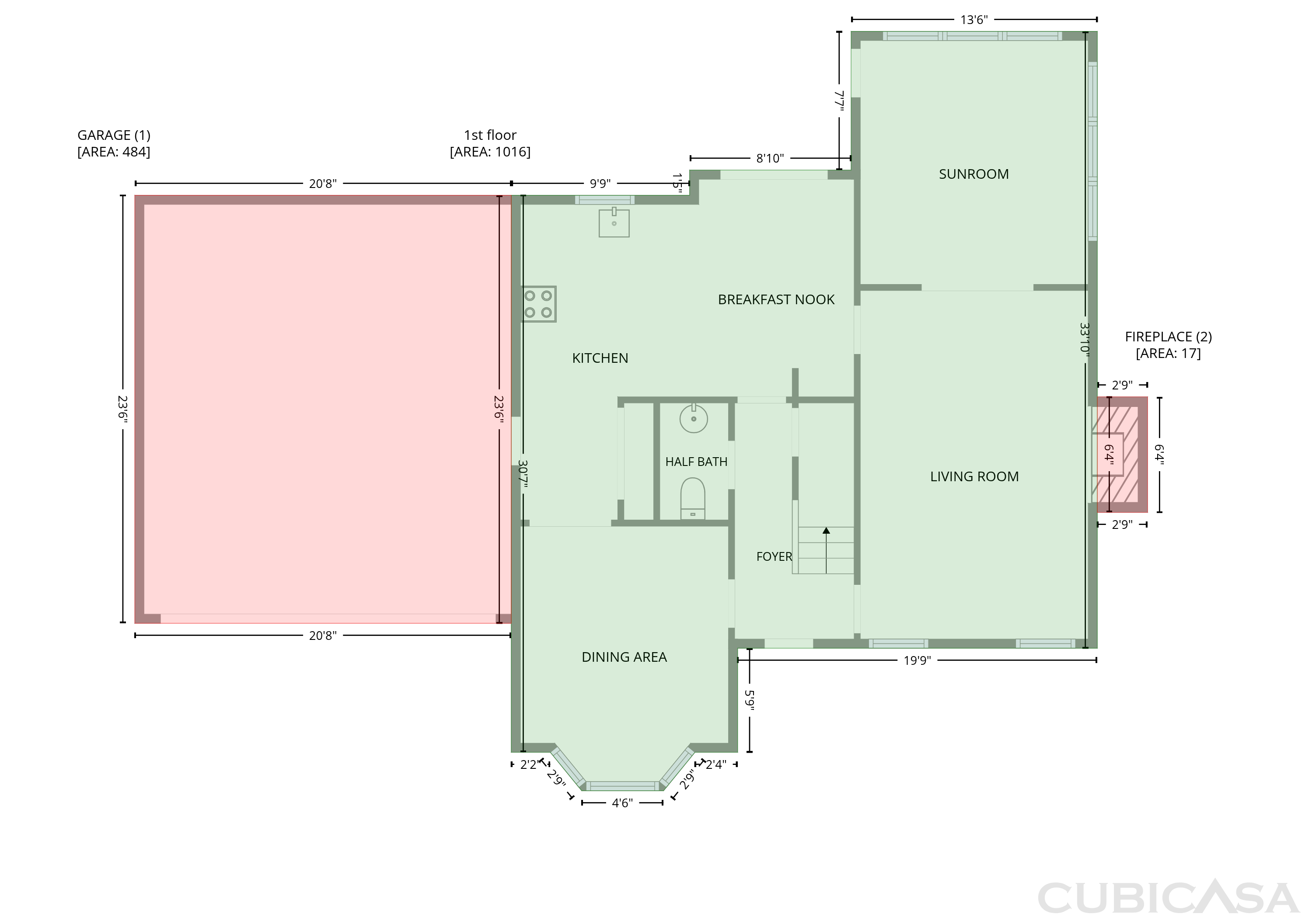Main Floor of 624 Van Thomas Dr, Raleigh, NC